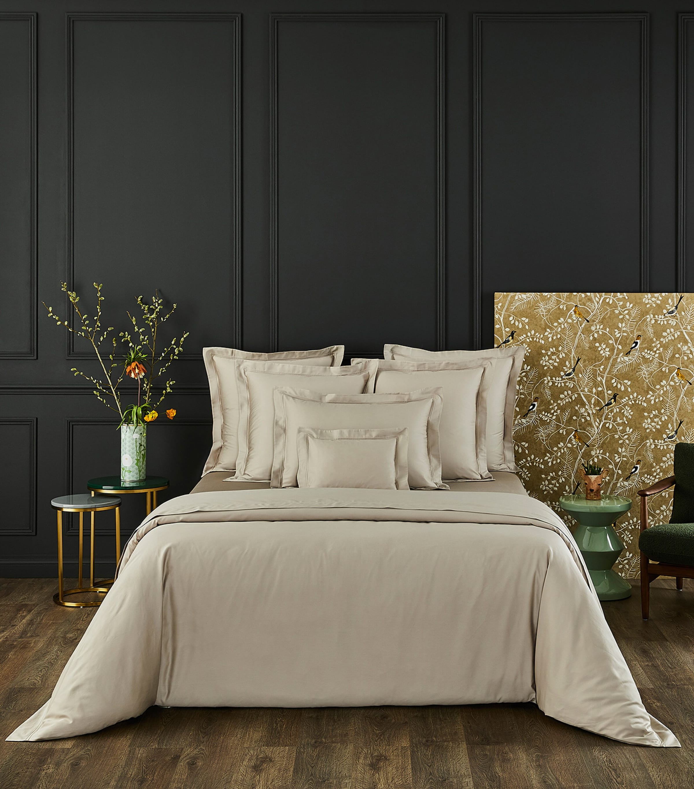 Yves Delorme Triomphe Pierre Duvet Cover In Neutral