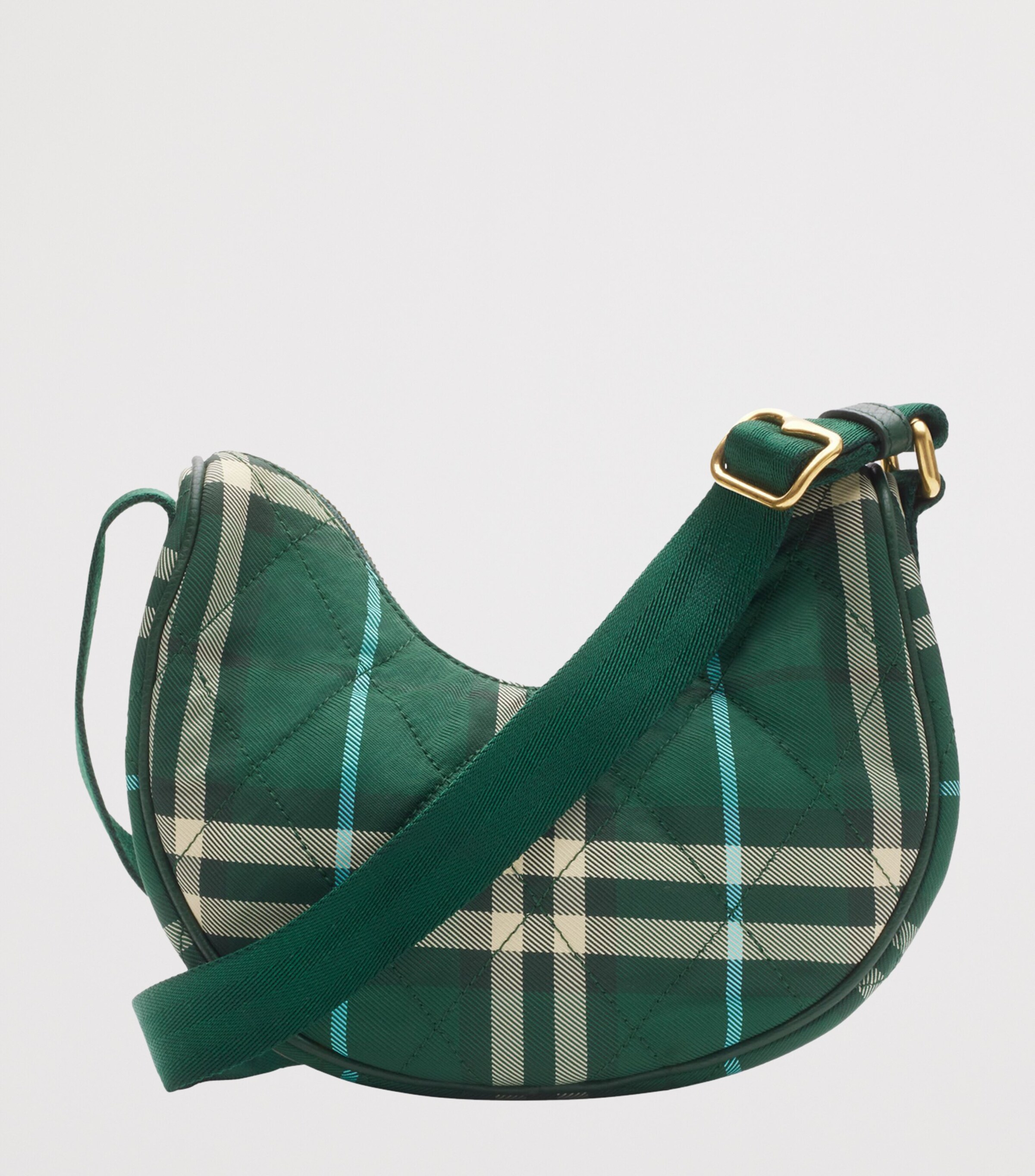 Check Horseshoe Cross-Body Bag VERDANT Image 8