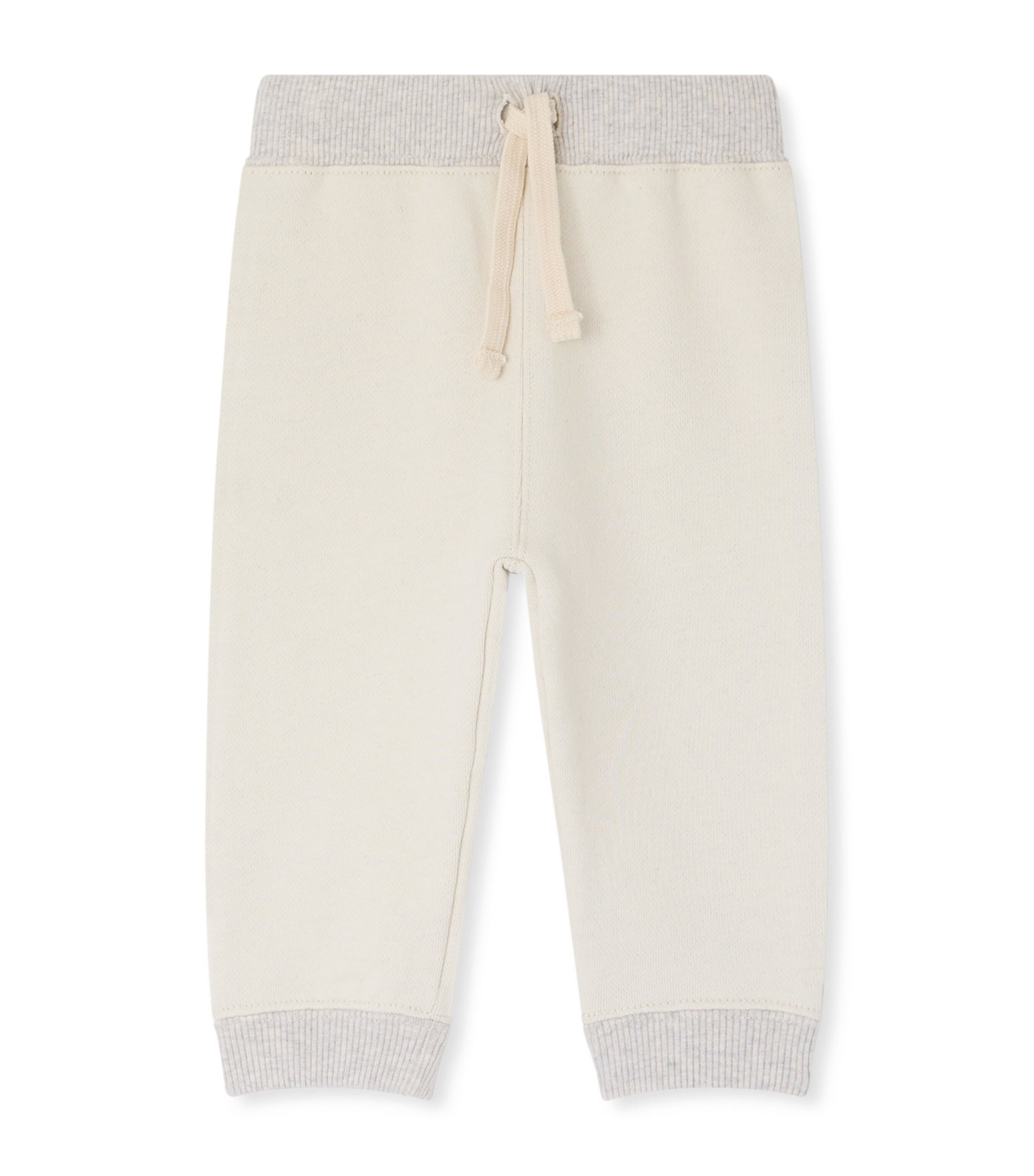 Bonpoint Organic Cotton Bambo Sweatpants (6-18 Months) Gris Chine Image 1