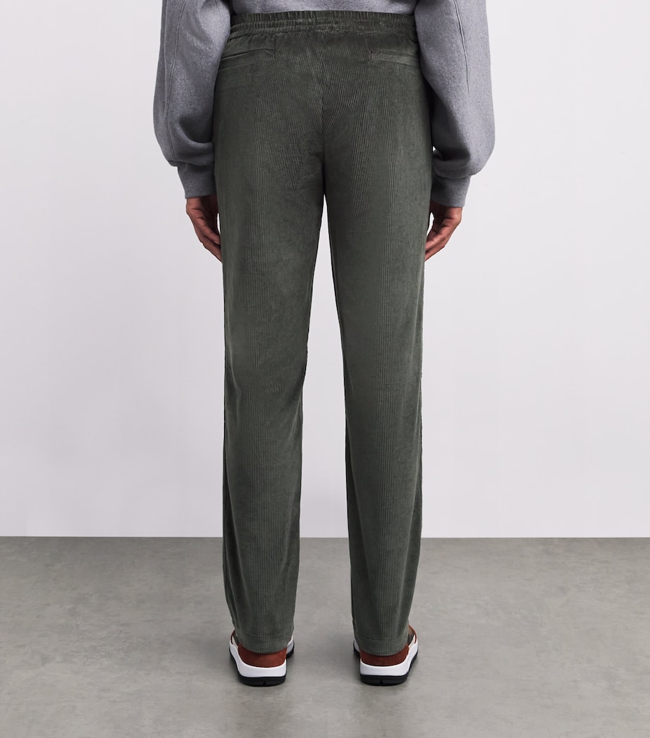 Corduroy Mindset Slim Trousers G34 MILITARY GREEN Image 4