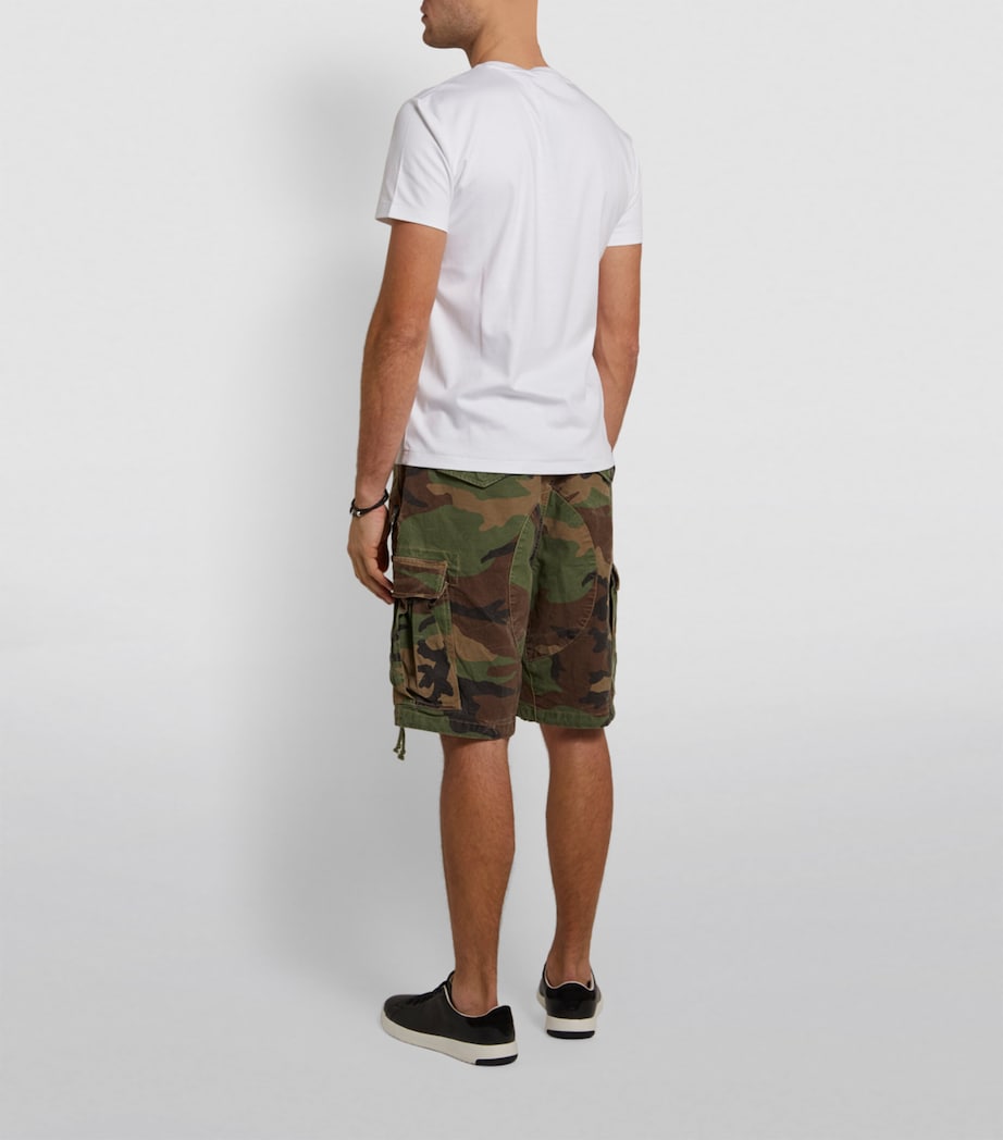Pima Cotton Polo Pony T-Shirt WHITE Image 5