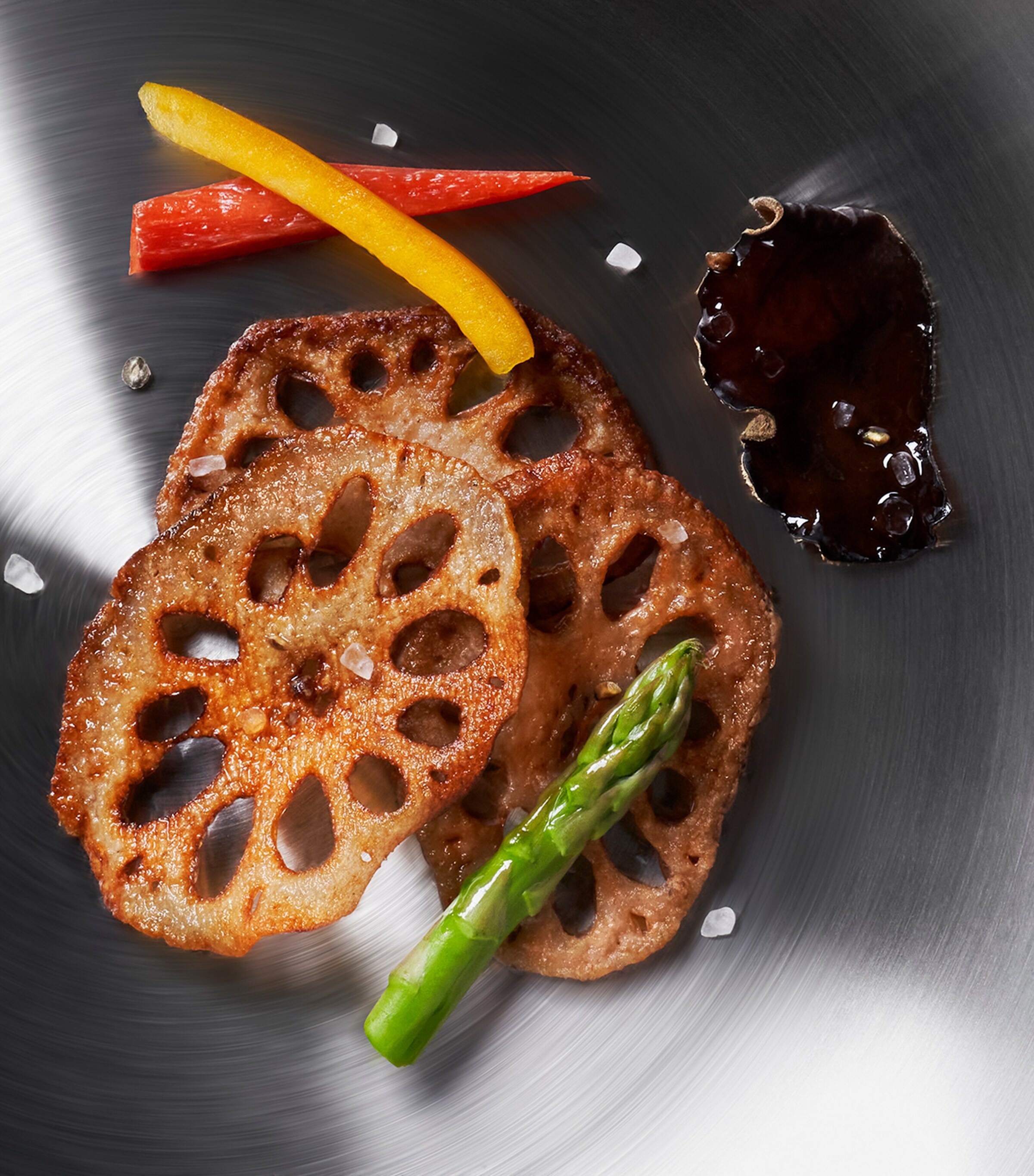 Original-Profi Handled-Wok with Lid (32cm) INOX GREY Image 8