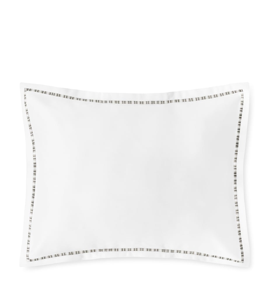 Cotton-Blend Nirvana King Duvet Cover Set (230cm x 220cm) WHITE/GREIGE Image 1