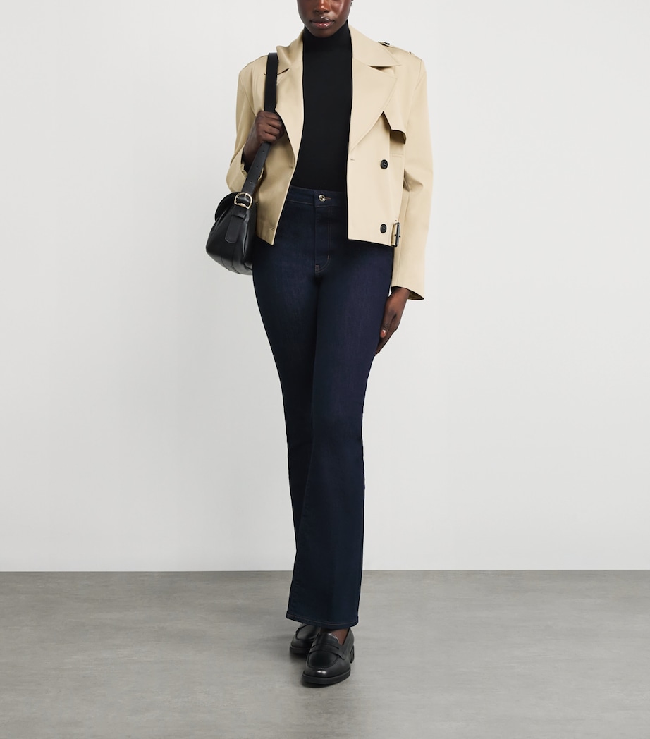 Greer Trench Short Jacket TAUPE Image 2