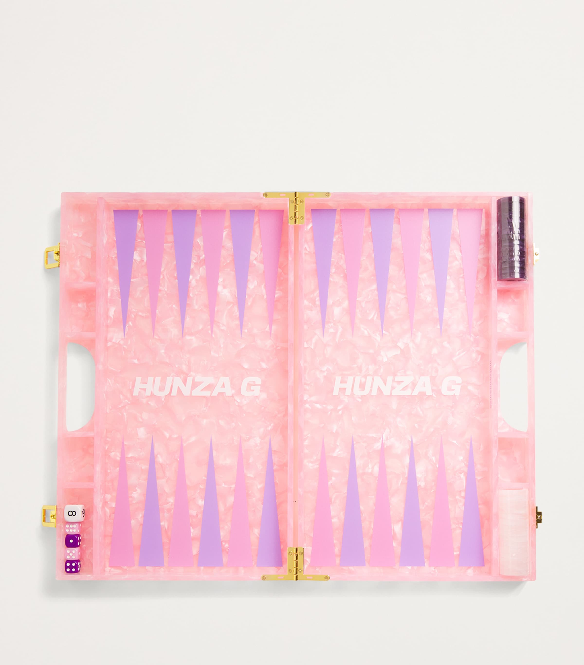 x Maison Games Backgammon Set PINK Image 2