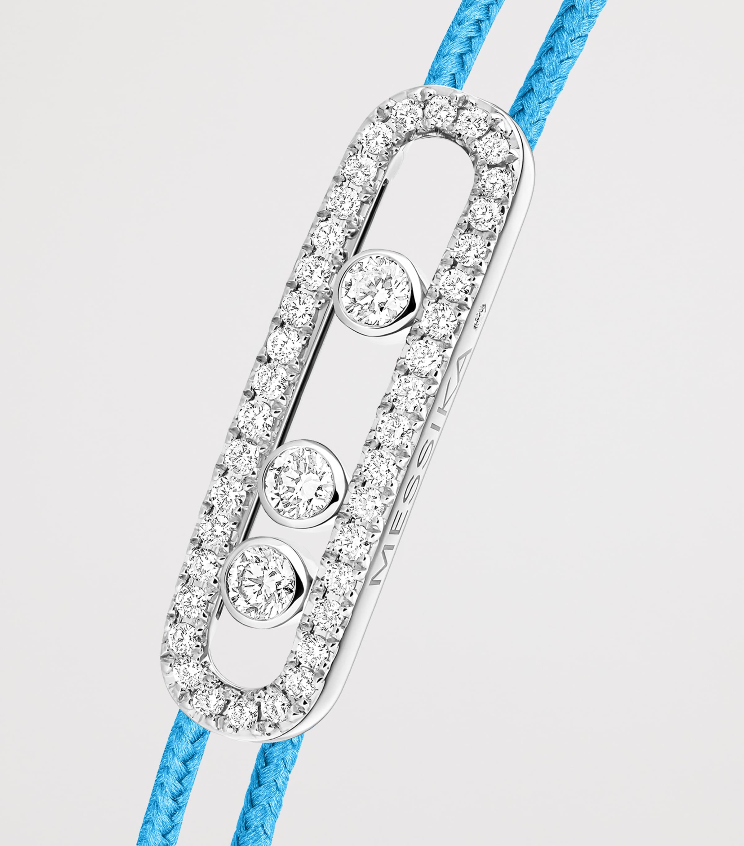 Messika Messika Care(s) White Gold and Diamond Pavé Bracelet White Gold Image 3