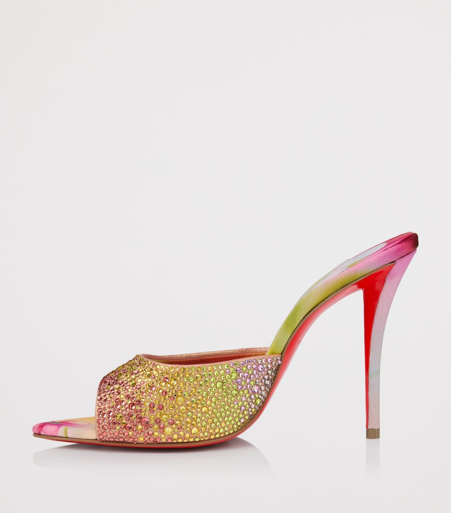 Christian Louboutin Miss Z Mule Botanica Strass Mules 100 Image 4