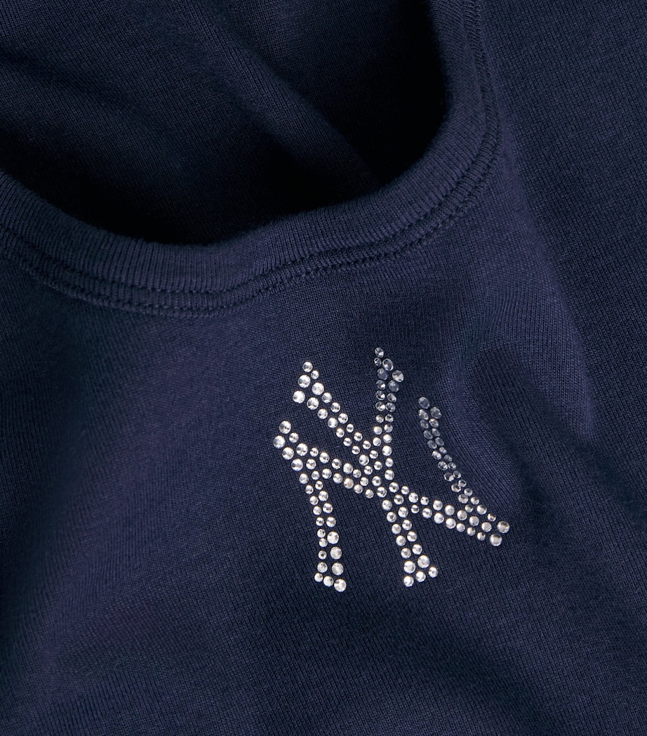Sporty & Rich Womens x The New York Yankees Embellished Tank Top Dark Navy Image 6