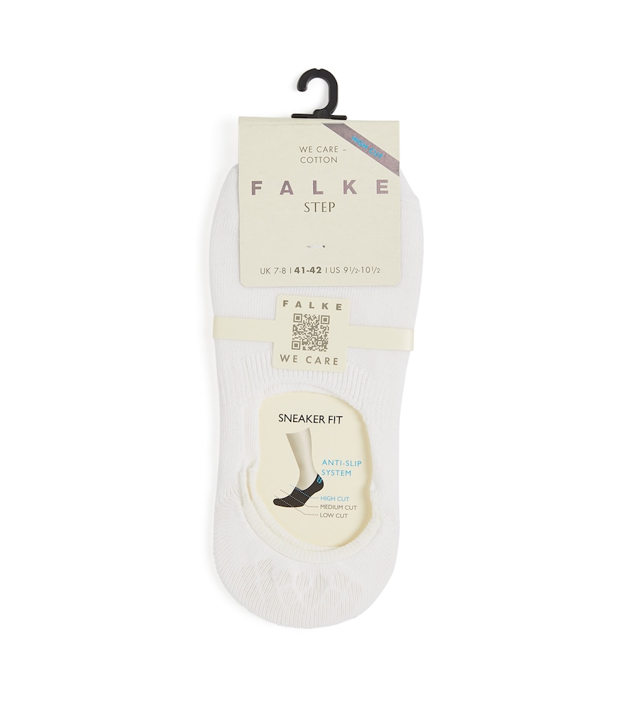 Falke Womens High-Step Sneaker Socks White Image 1