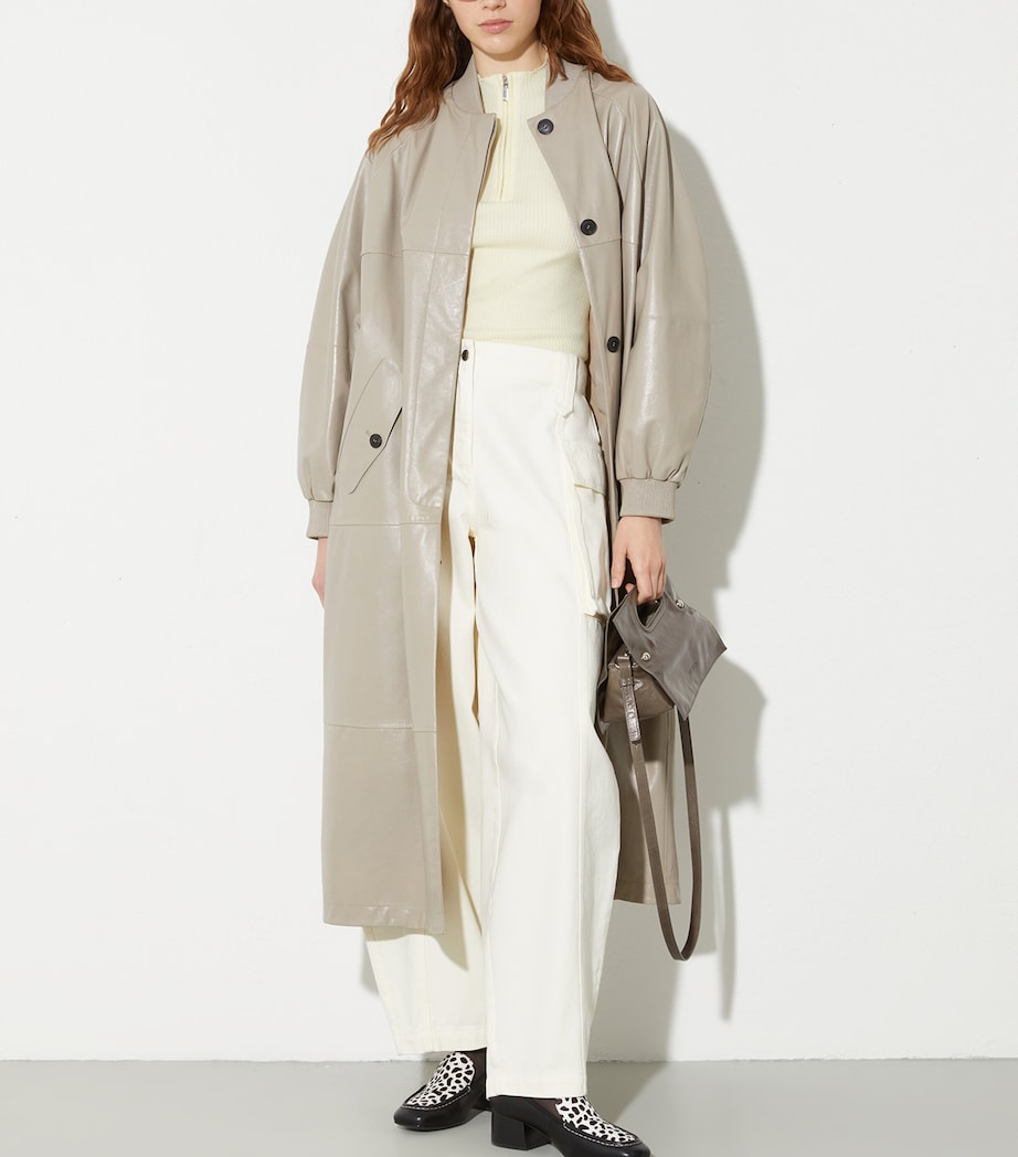 Cotton-Blend Rib-Knit Sweater VANILLA Image 2