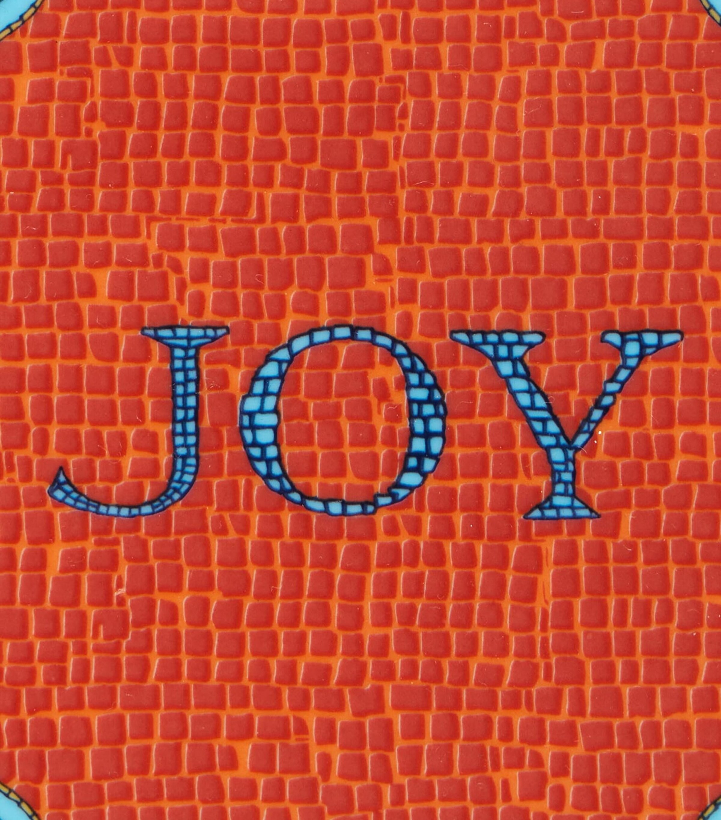 La Doublej Mini Porcelain Tray Coral Image 2