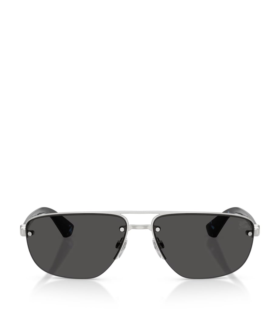 Burberry Metal Irregular Sunglasses Image 1