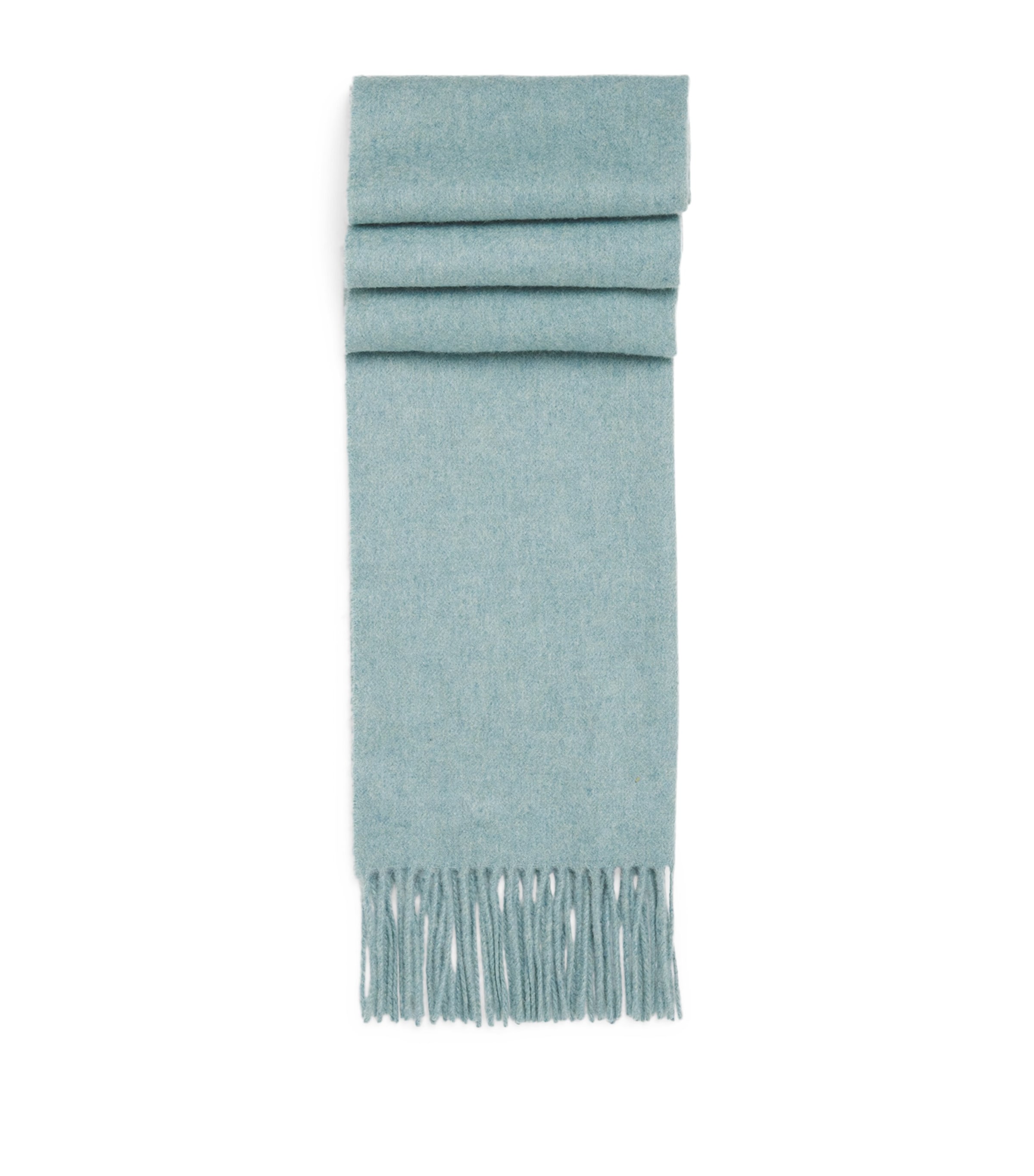 Johnstons Of Elgin Womens Cashmere Wide Scarf Seascape Image 1