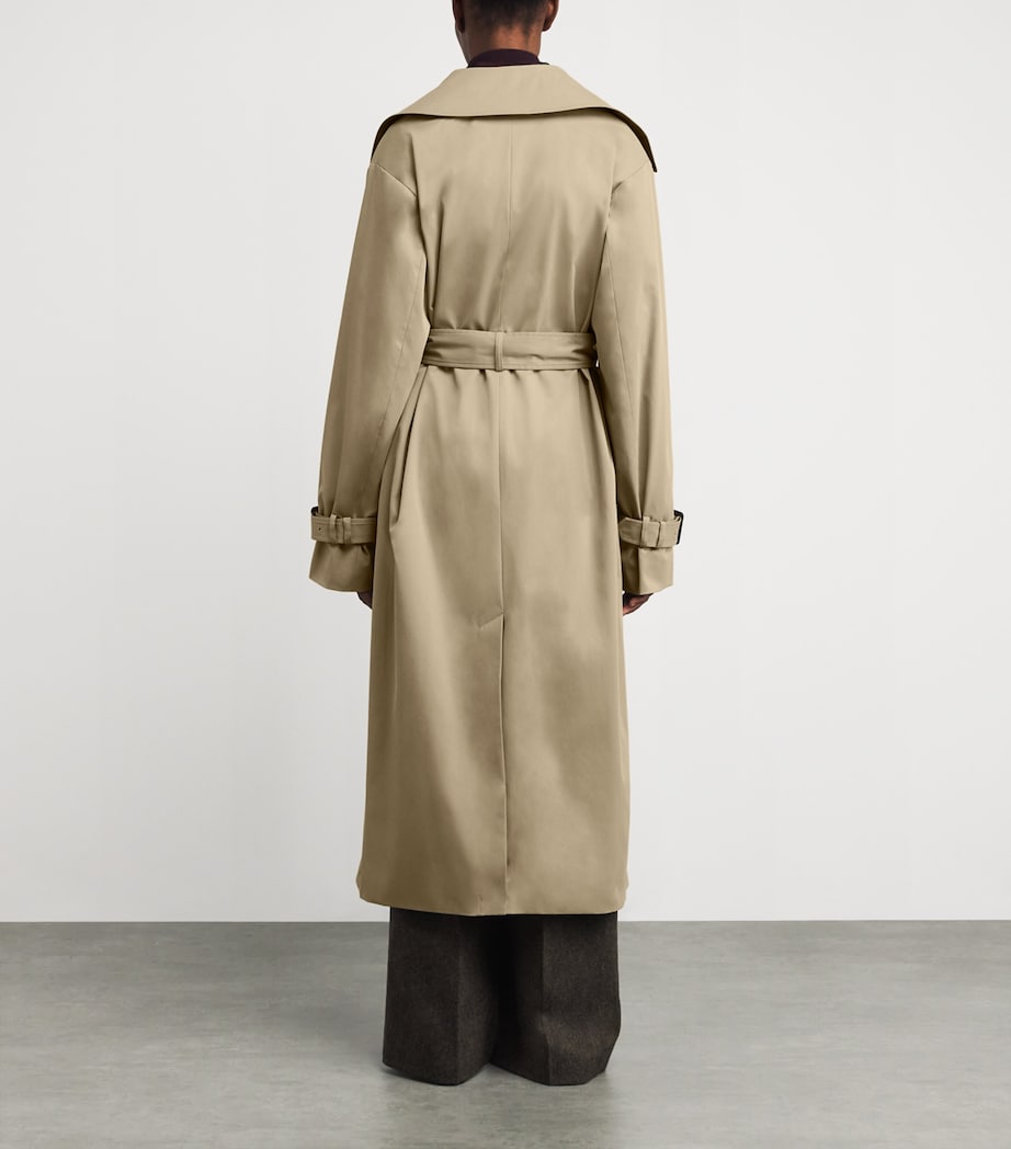 Minaret Trench Coat L70 SEAGRASS Image 4
