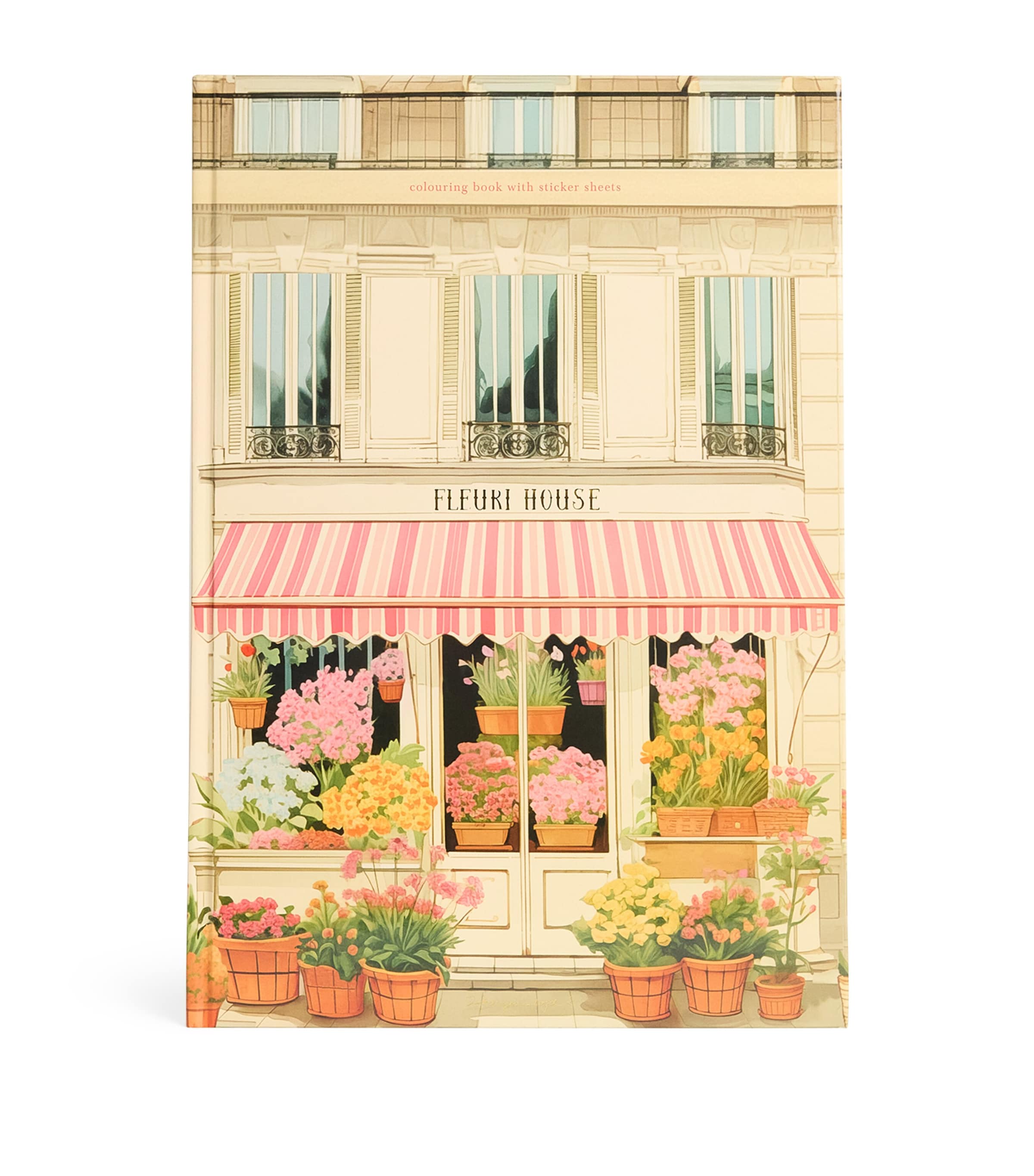 Konges Slojd House Of Flowers Painting Book In Multi