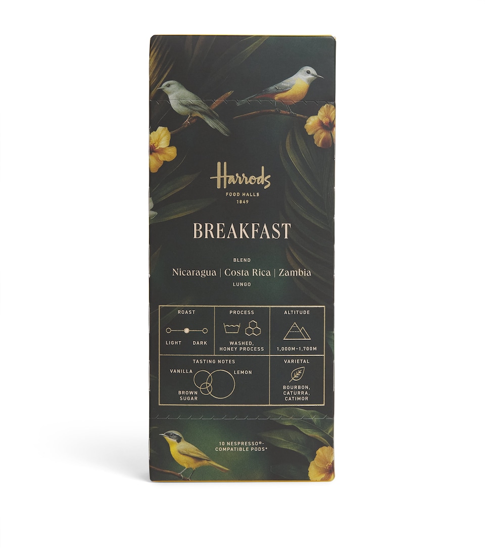 Harrods Breakfast Blend Coffee Pods (56g)