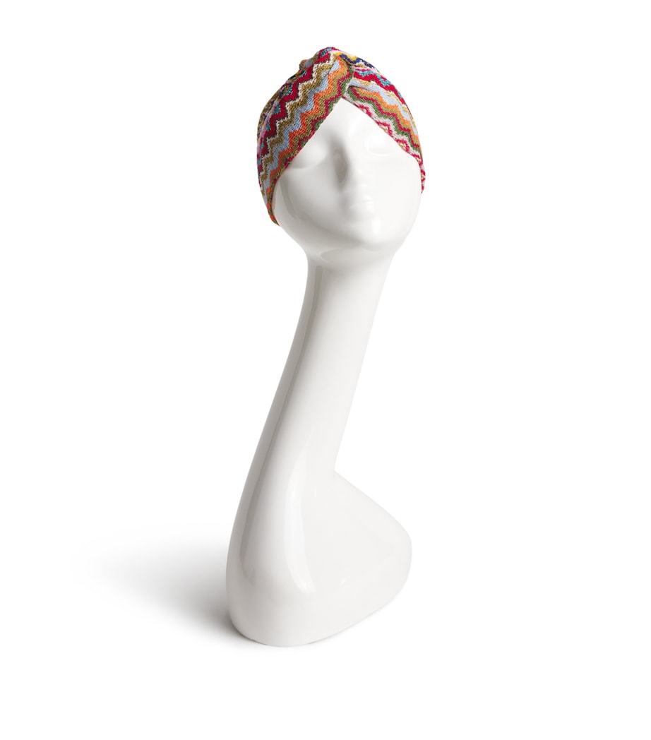 Zigzag Front-Twist Head Wrap 0001 Image 1