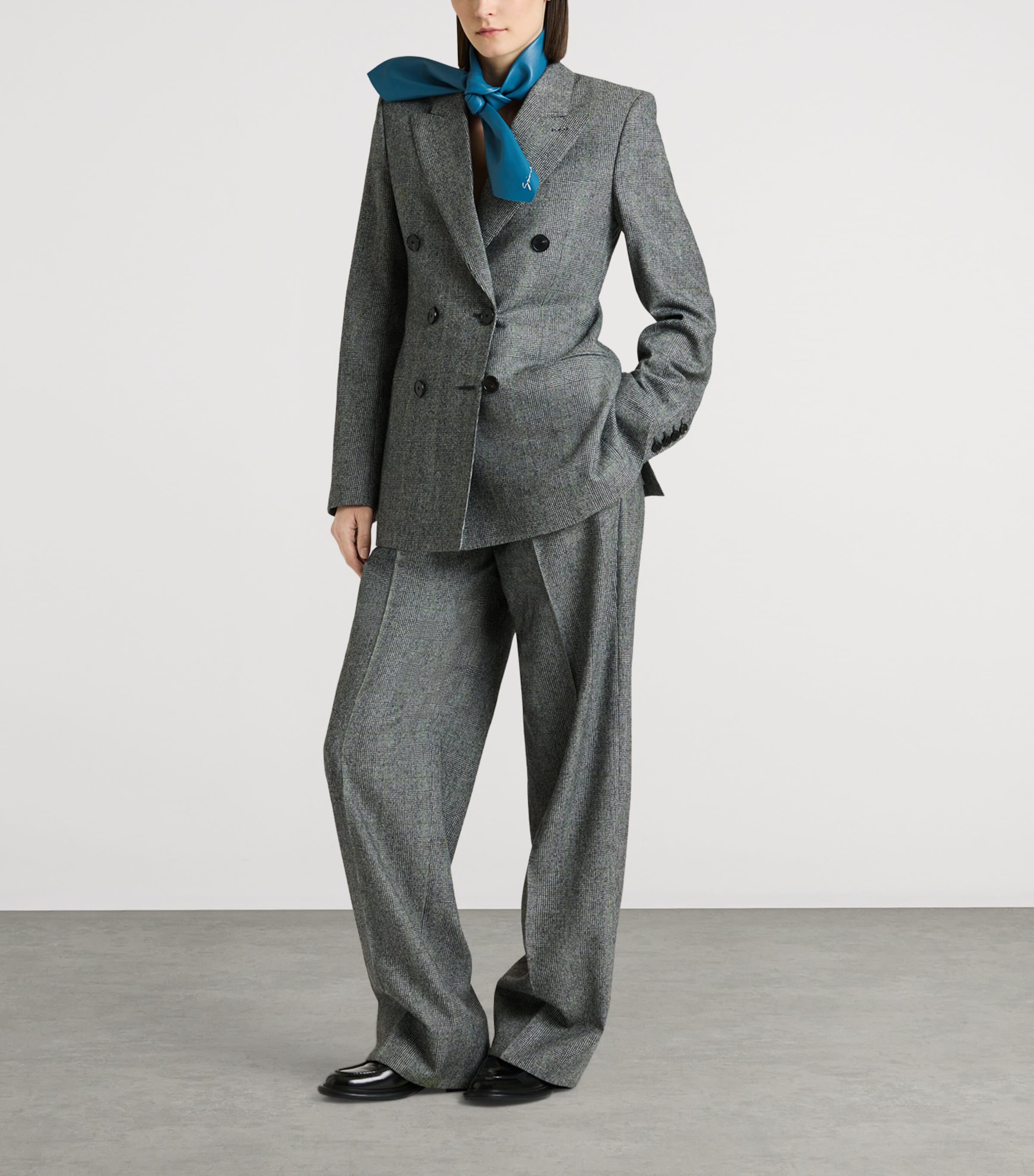 Givenchy Womens Wool Double-Breasted Blazer Image 3