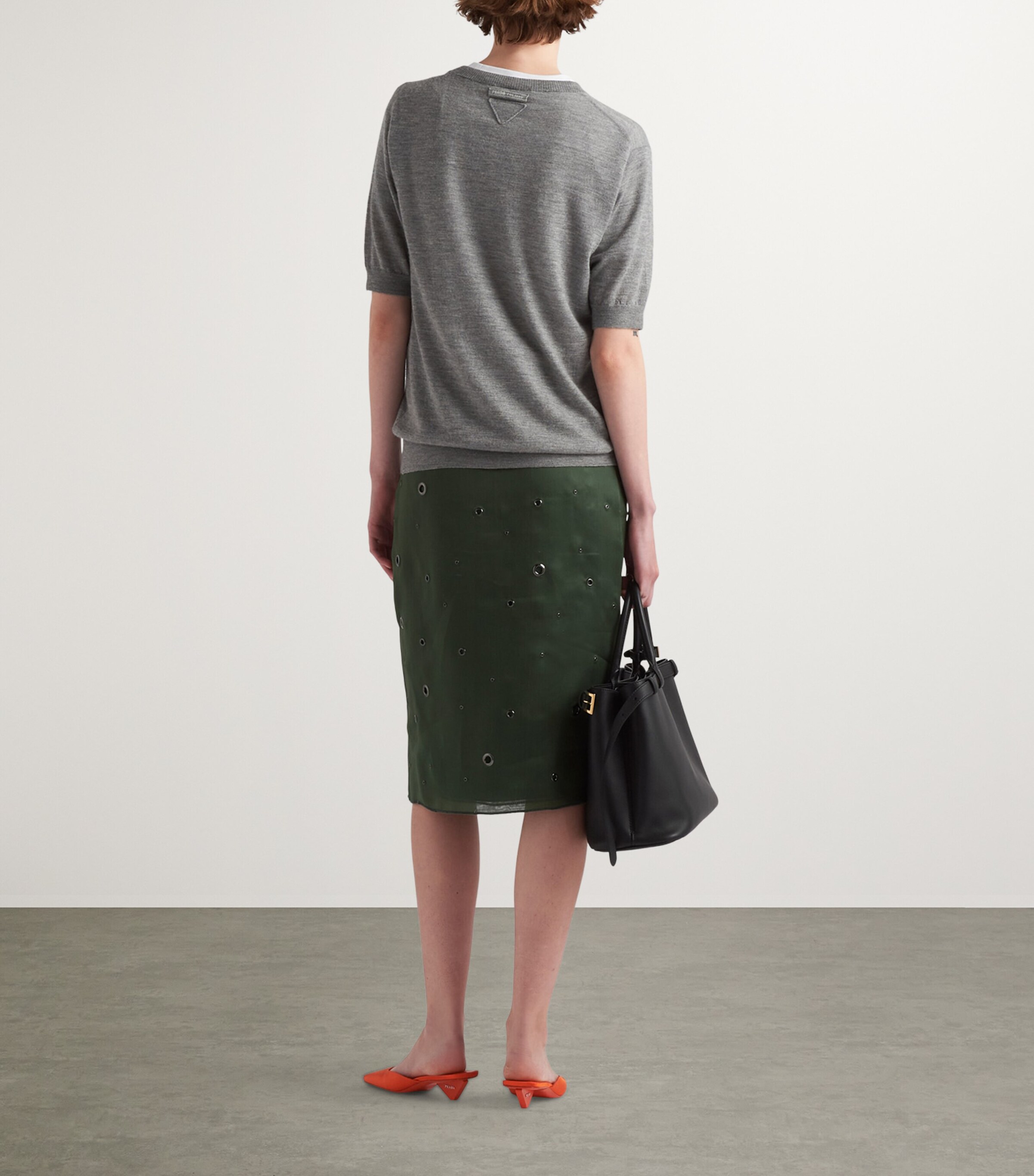 Cashmere Crew-Neck Sweater F0031 Image 4