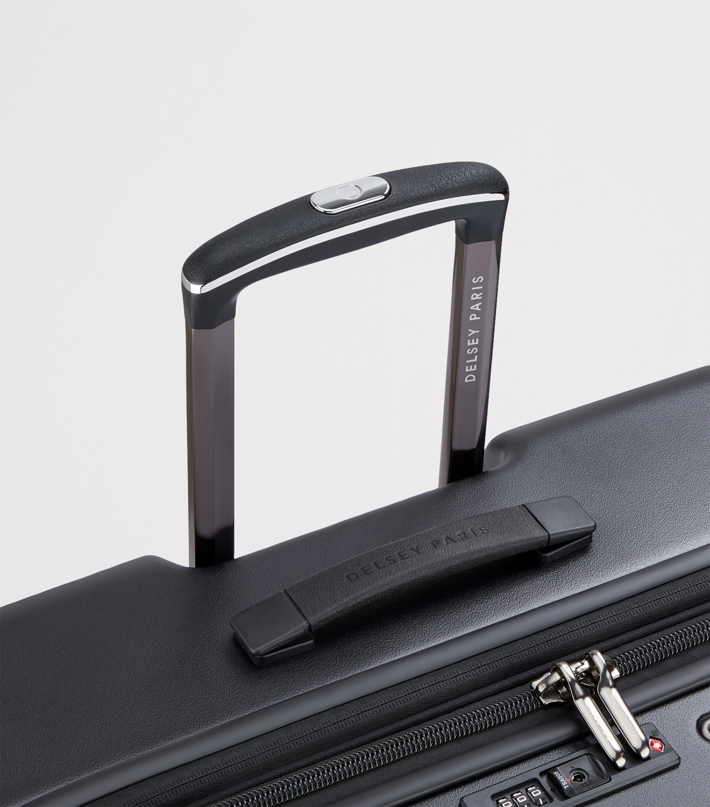 Cadence Expandable Hard Check-In Suitcase (82cm) DEEP BLACK Image 6