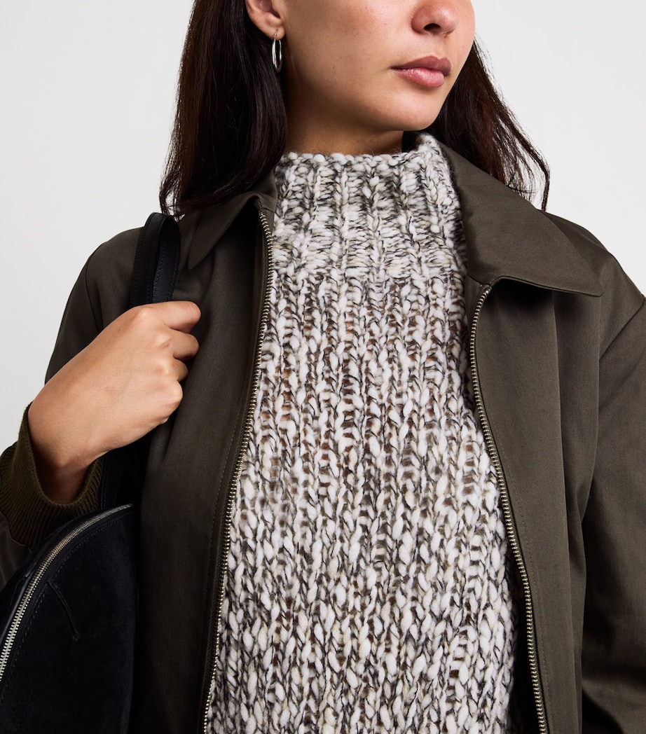 Wool-Blend Sweater BLACK Image 6