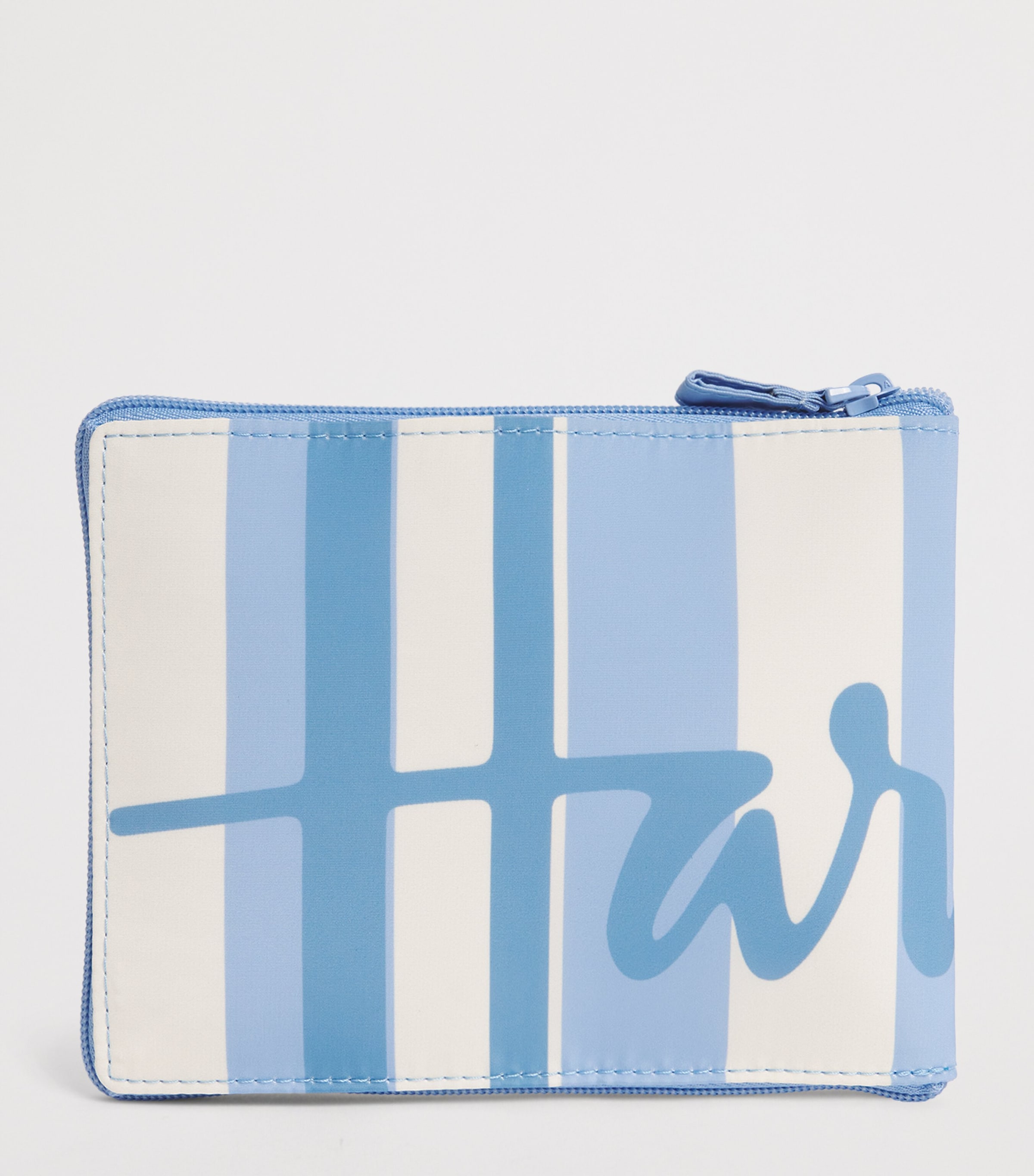 Logo Pocket Shopper Bag BLUE Image 3