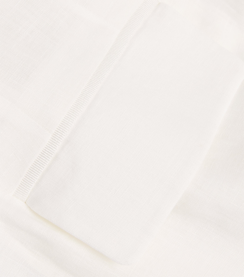 Linen Soft Blazer BIANCO Image 5