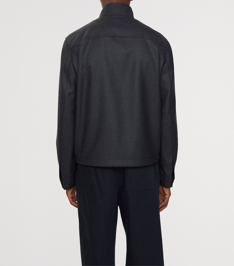 Wool Harrington Jacket BRISK Image 4