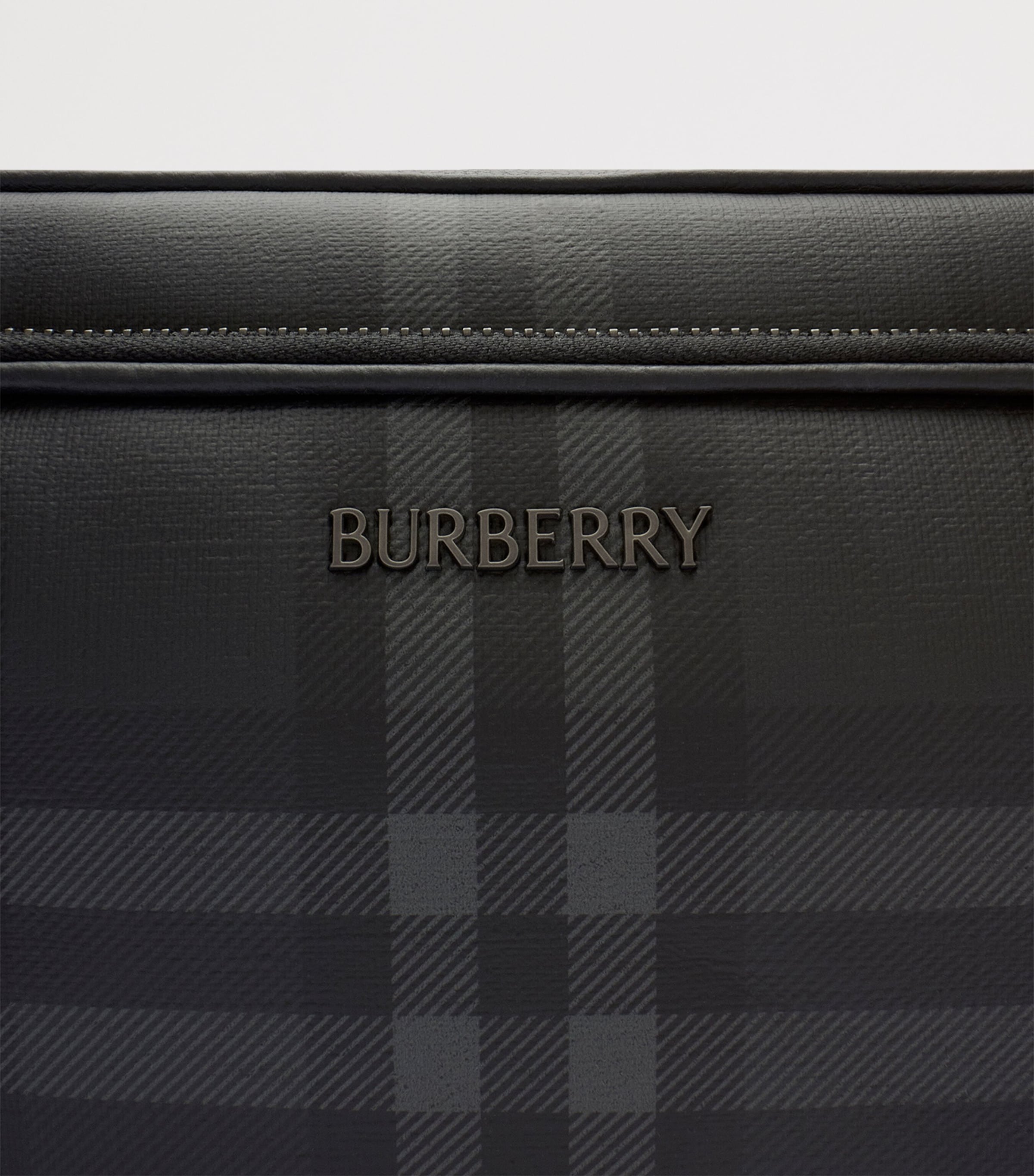 Burberry City Check Pocket Cross-Body Bag Iron Image 6