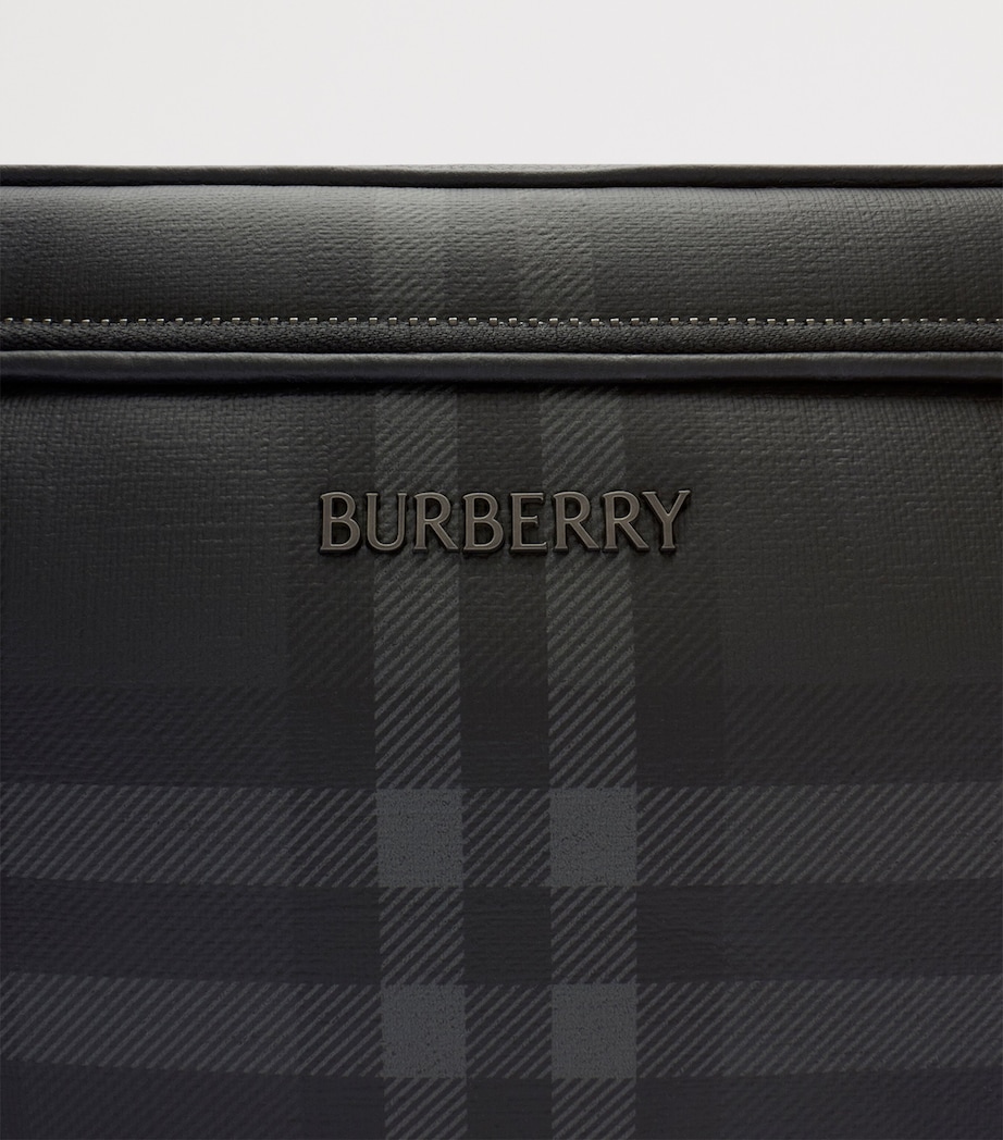 Burberry City Check Pocket Cross-Body Bag Iron Image 6