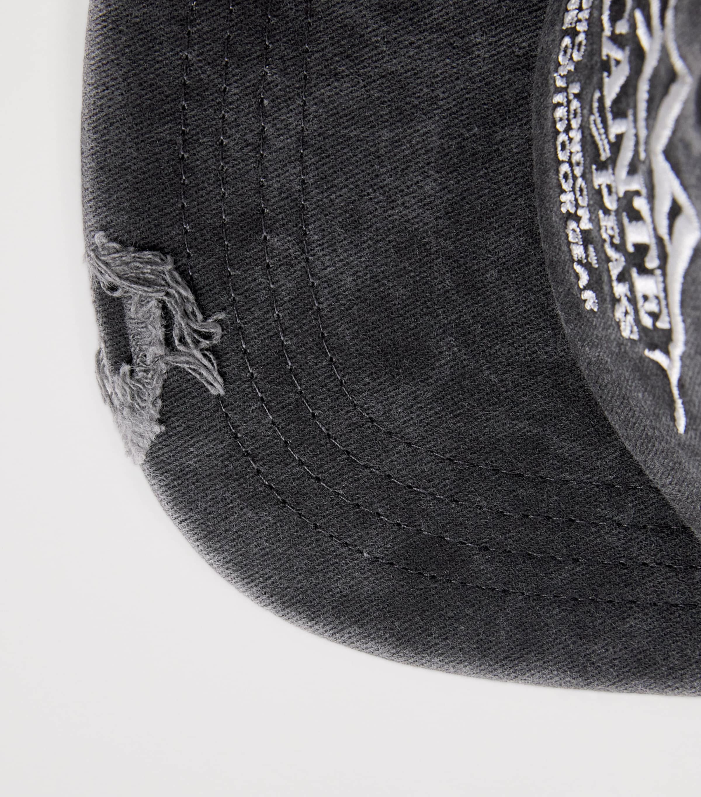 Picante Peaks Crew Cap Washed Black Image 4