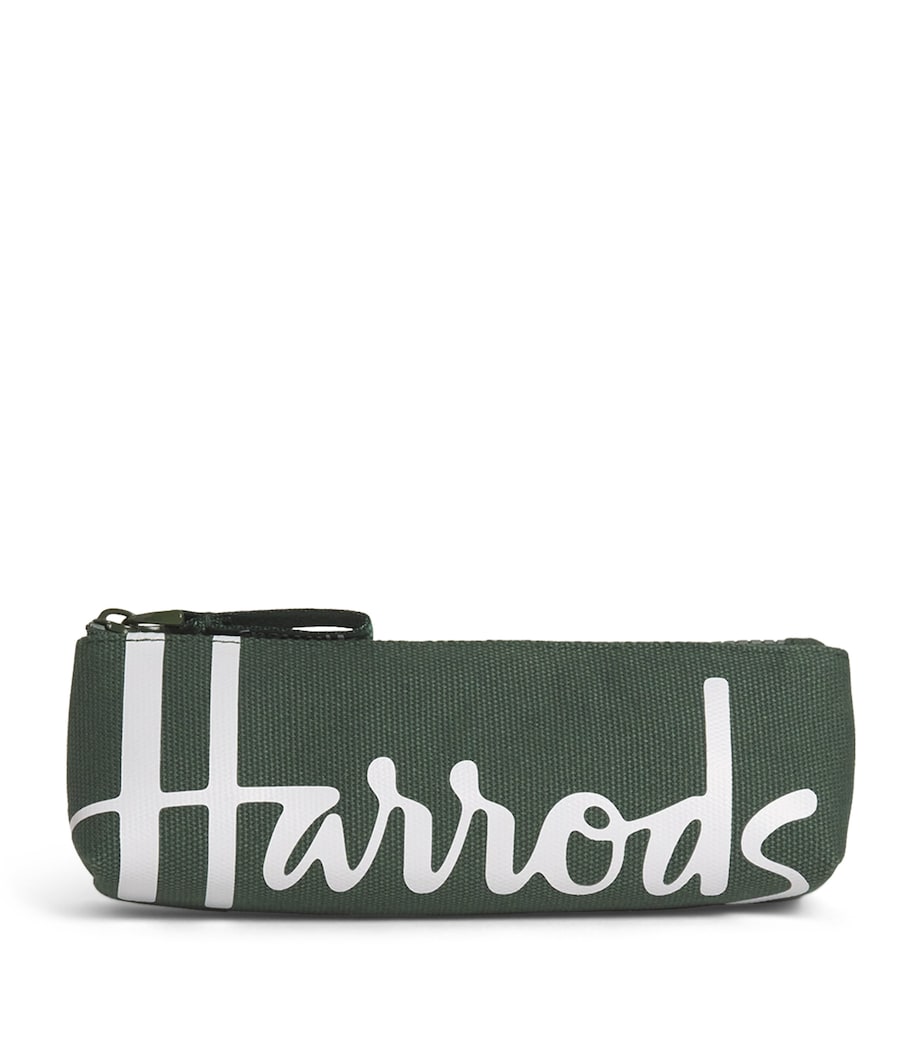 Cotton Logo Pencil Case DARK GREEN Image 1