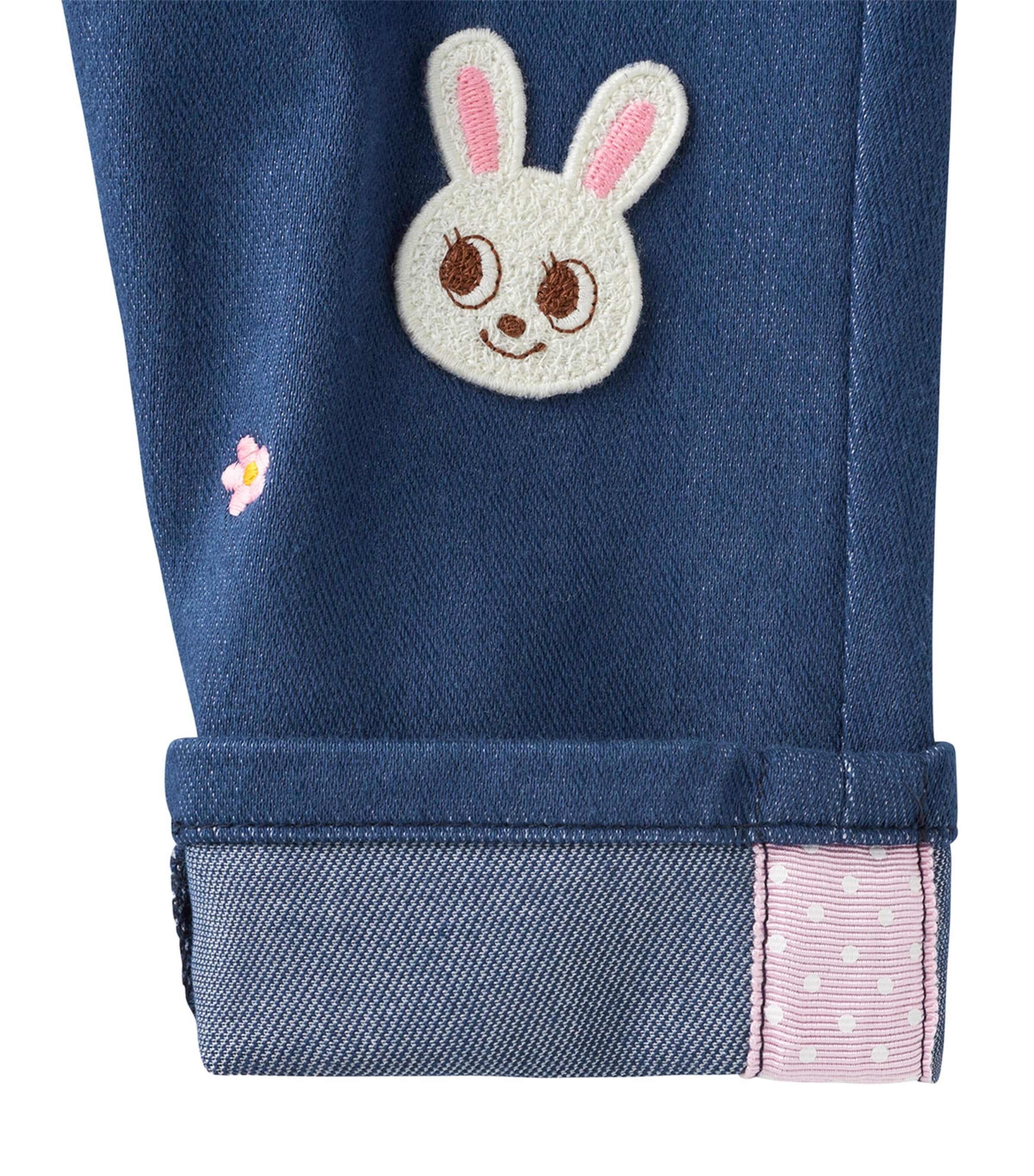 Embroidered Bunny Jeans (2-5 Years) 3 Image 4