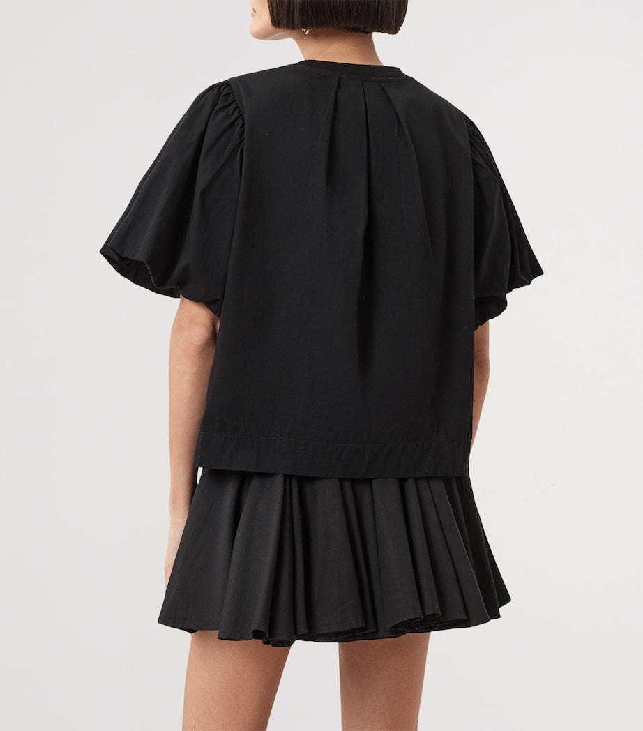 Organic Cotton Jess T-Shirt BLACK Image 5