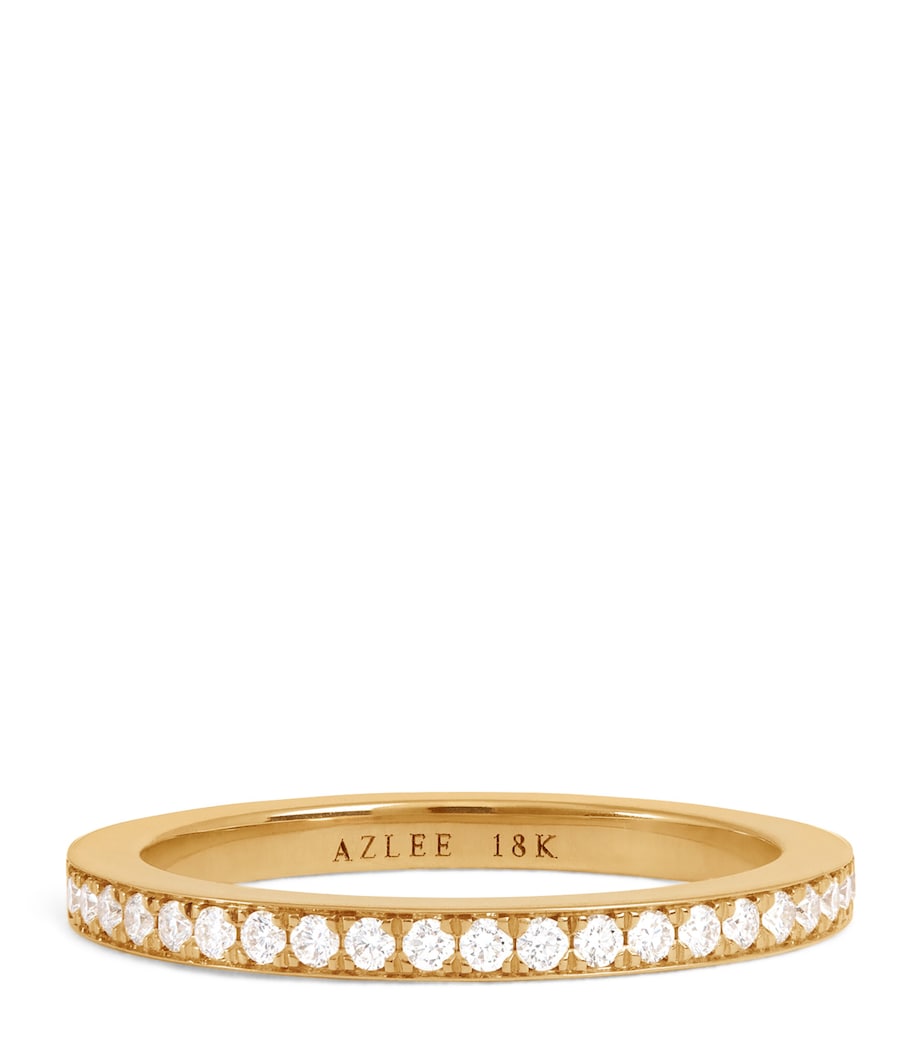 Yellow Gold and Diamond Eternity Ring YELLOW GOLD Image 1