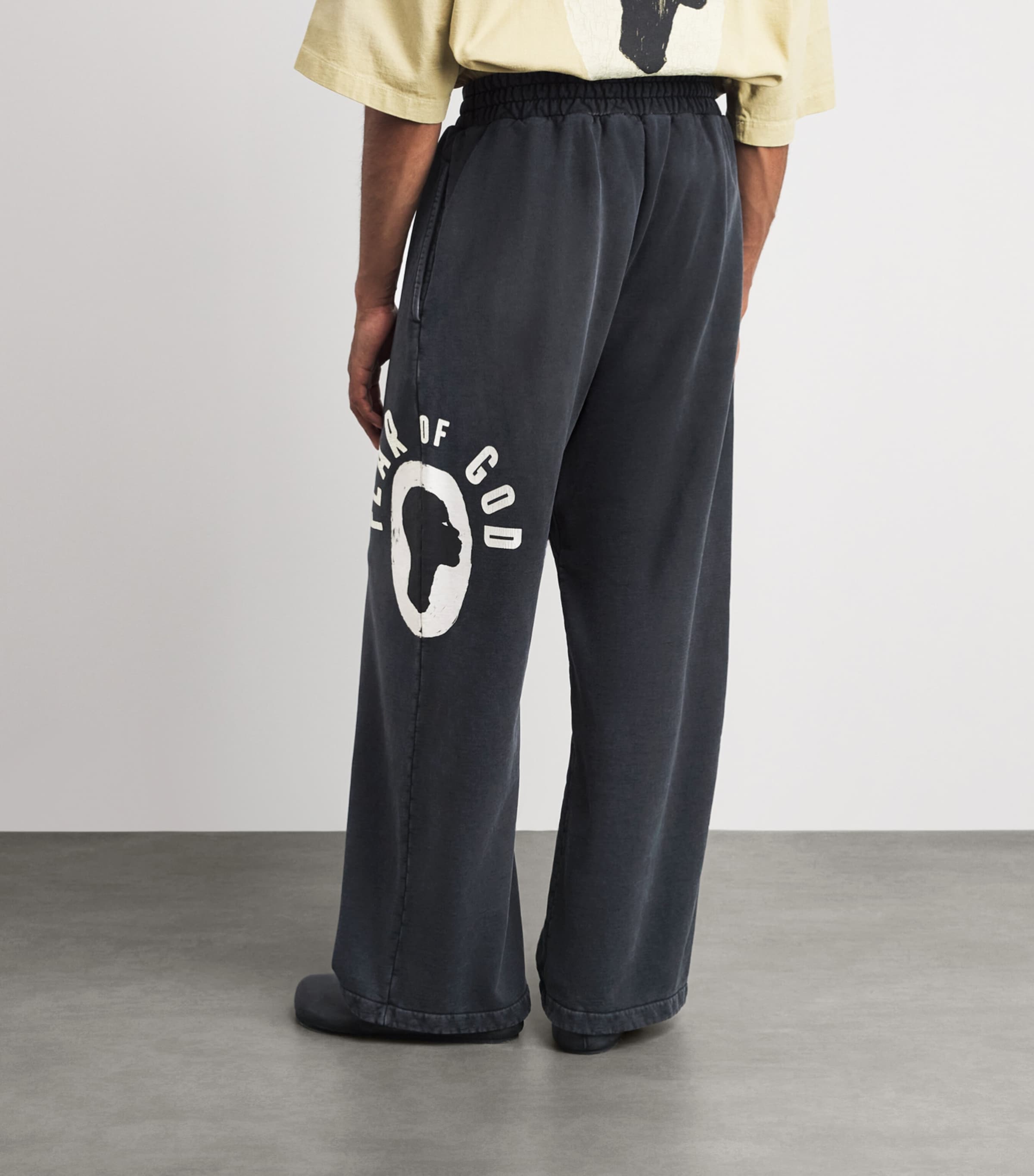 Fear Of God Mens x DSYF Support Liberation Now Sweatpants Black/ Image 5