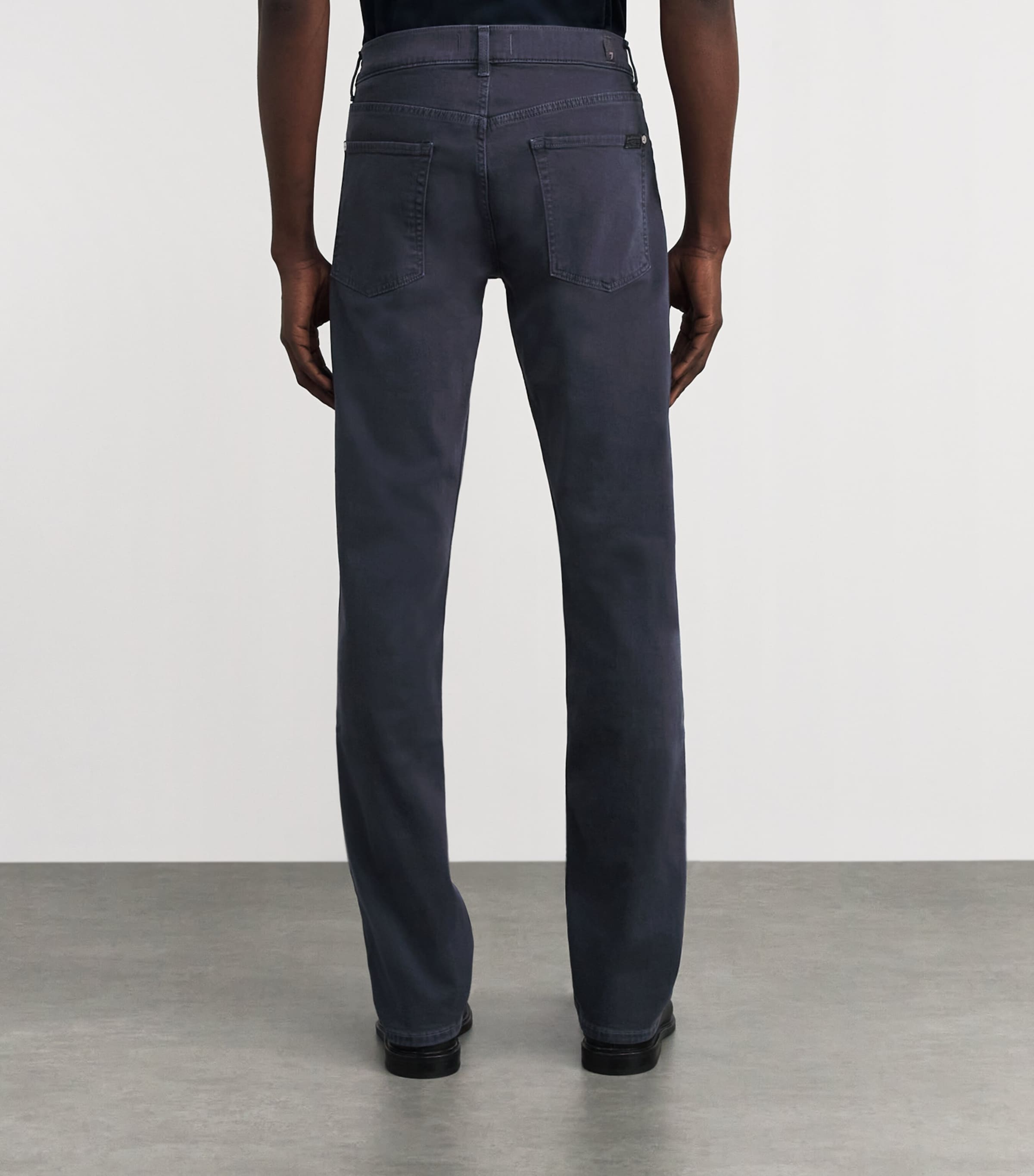 Cotton-Blend Straight Chinos LEFT HAND ULTRA Image 4