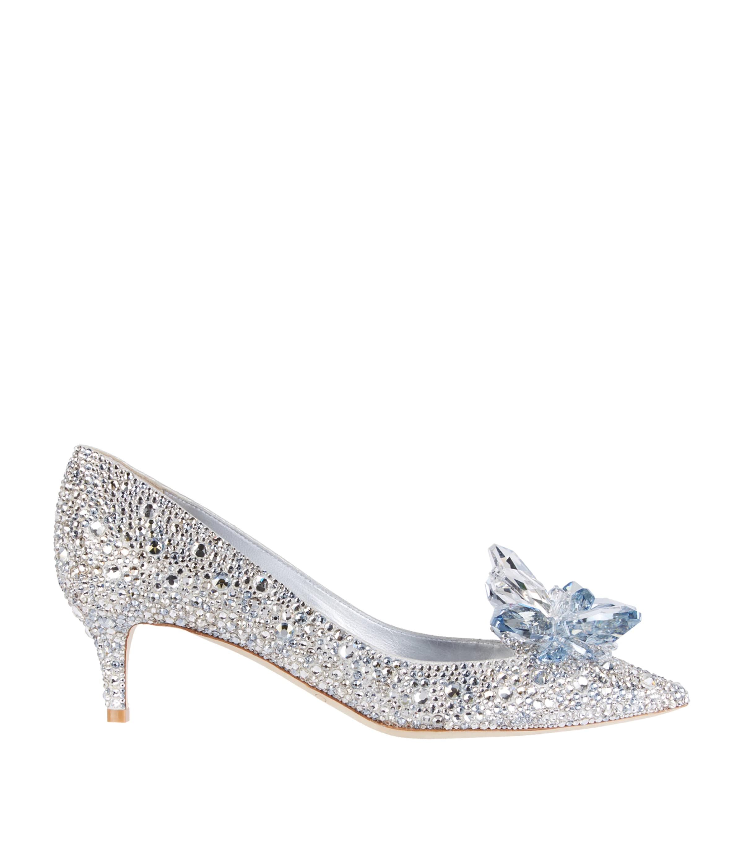 JIMMY CHOO ALLURE 50 CRYSTAL PUMPS 