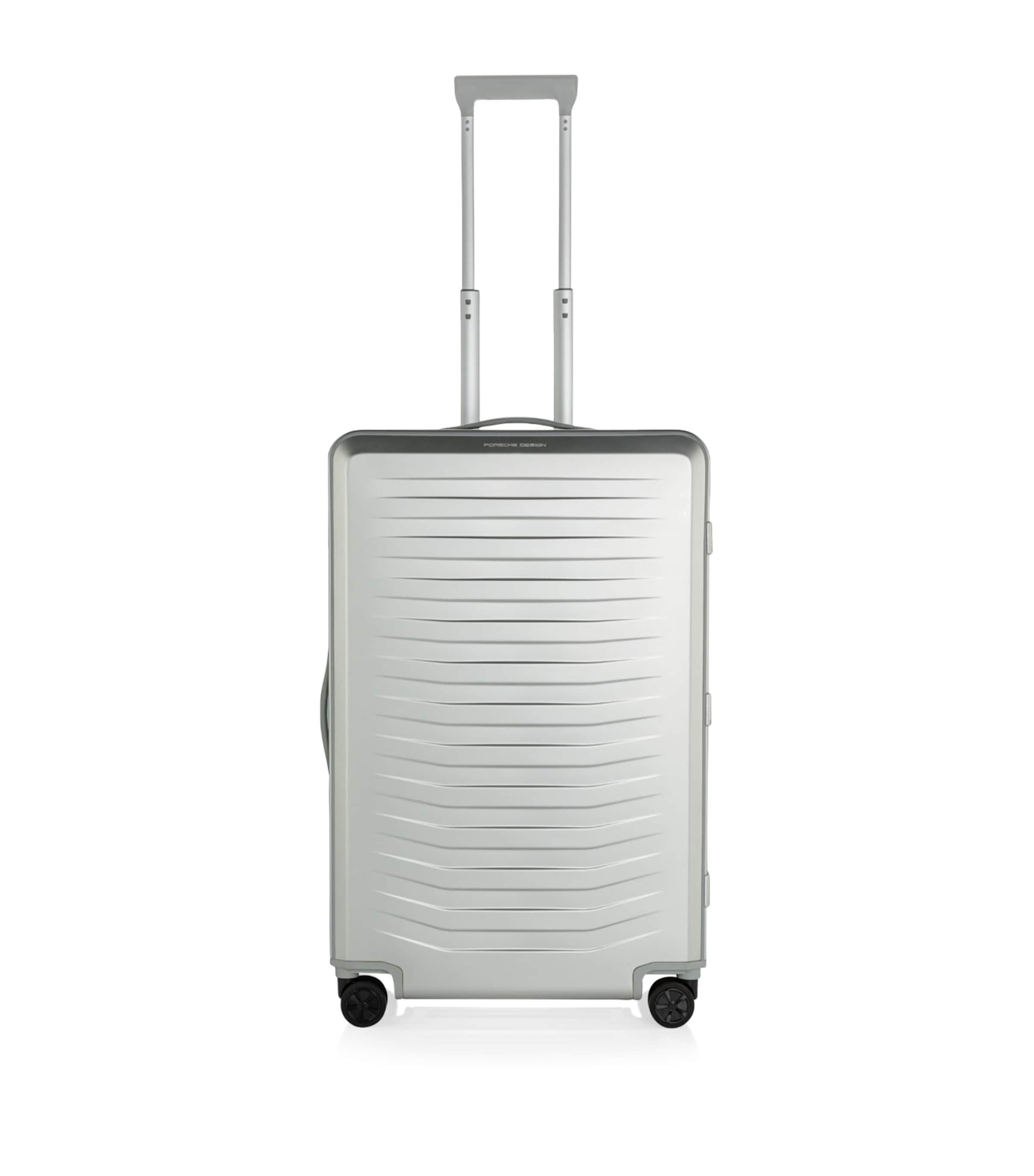 Porsche Design Roadster Aluminium Trolley L Suitcase In Silver