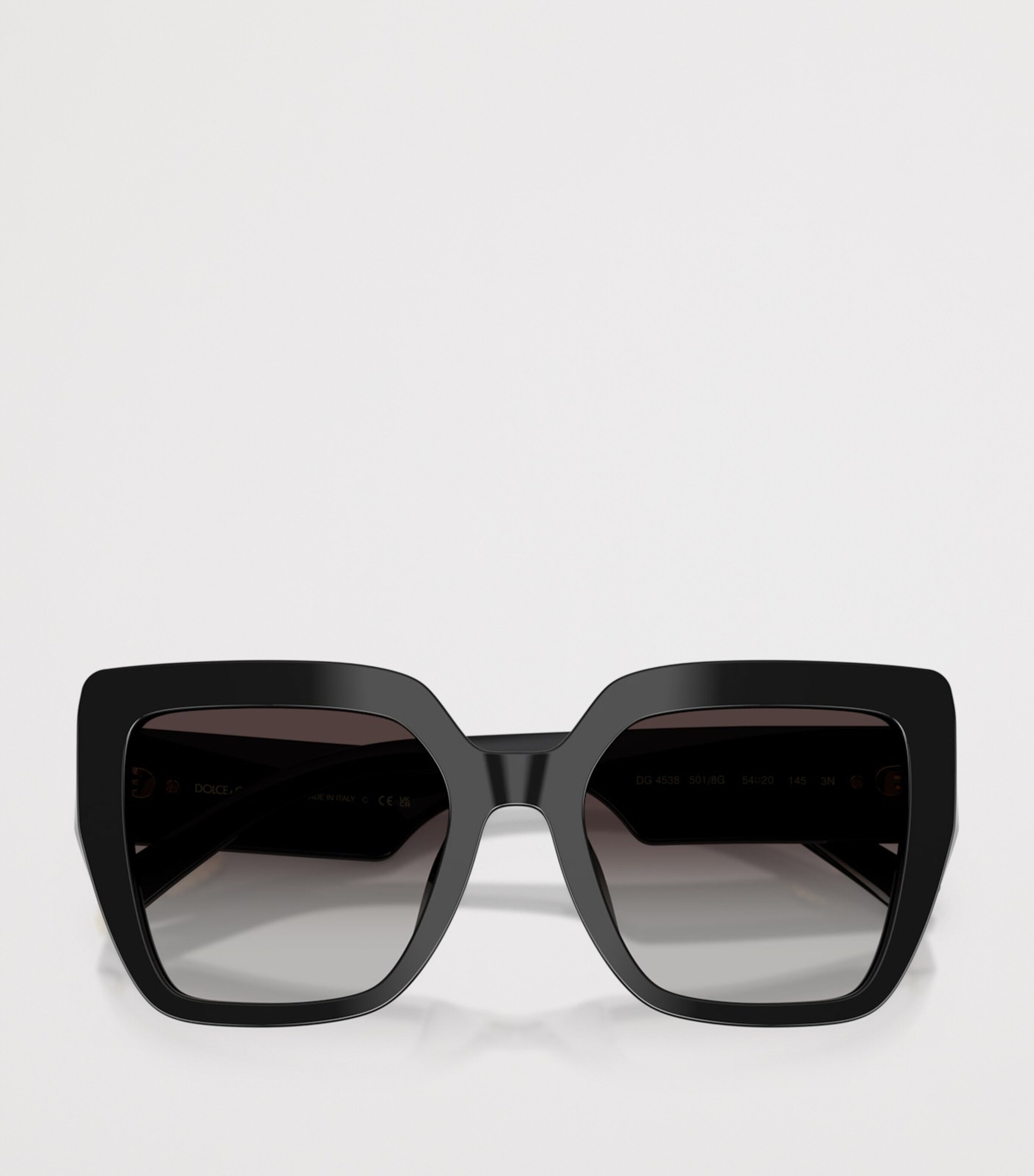Dolce&Gabbana Square Cat-Eye Sunglasses Black Image 5