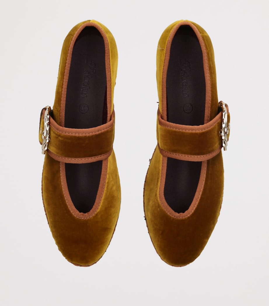 Velvet Sophie Mary Janes RUST Image 4
