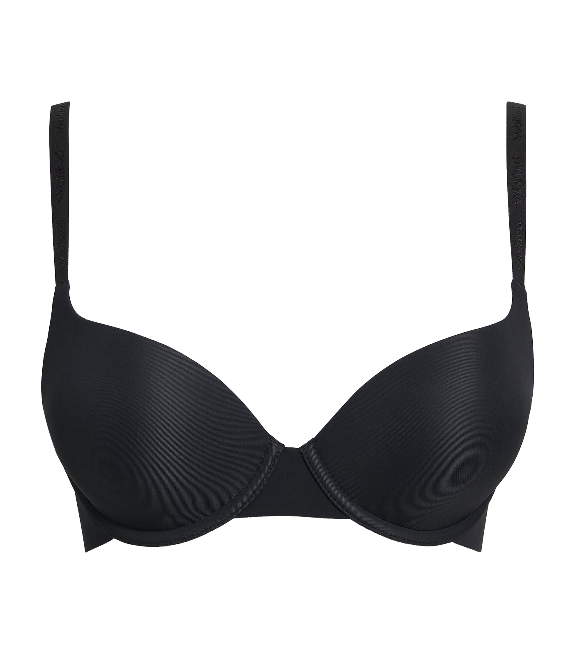Wolford Womens Pure Push-Up Bra Black Image 1