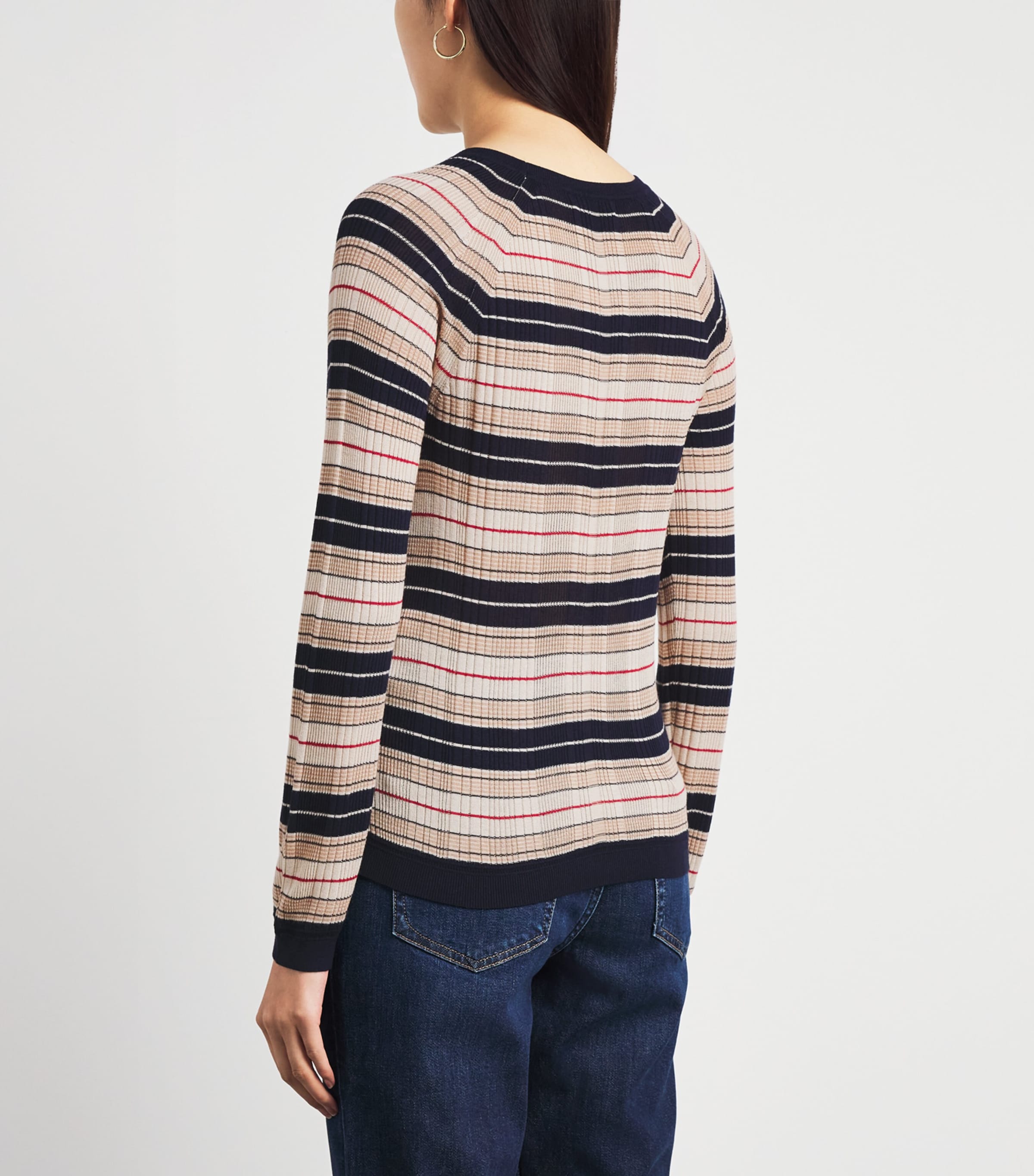 Rag & Bone Womens Crew-Neck Teresa Sweater Nvymt Image 5