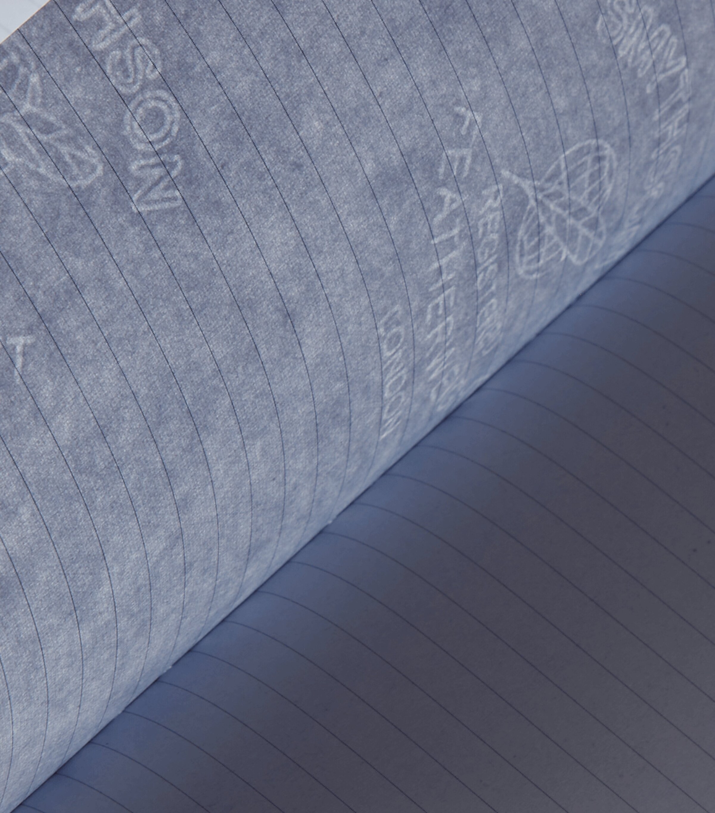 Mara Leather Chelsea Notebook LIGHT ORANGE Image 3