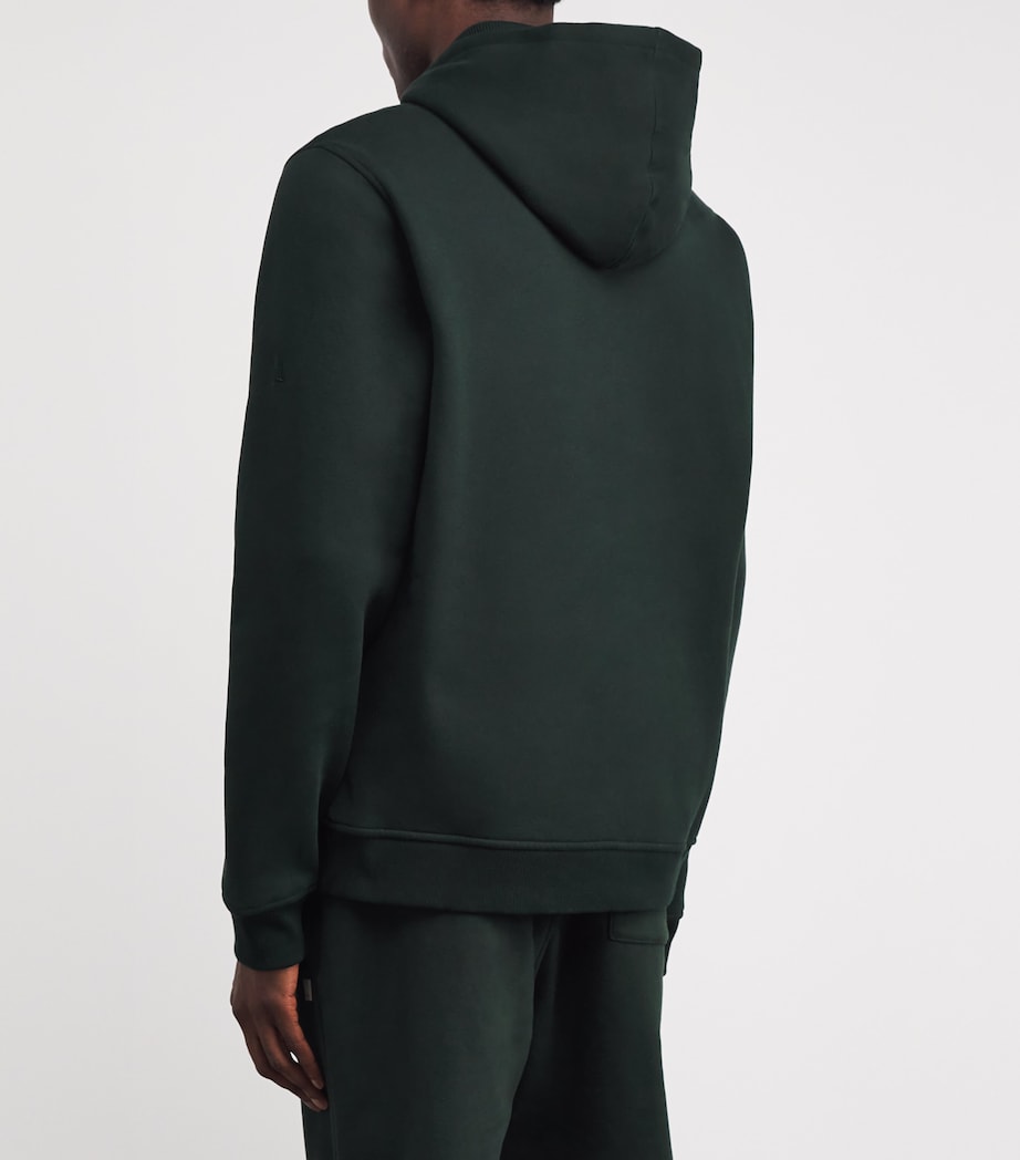 Organic Cotton-Blend Seaside Hoodie EVERGREEN-EVG Image 4