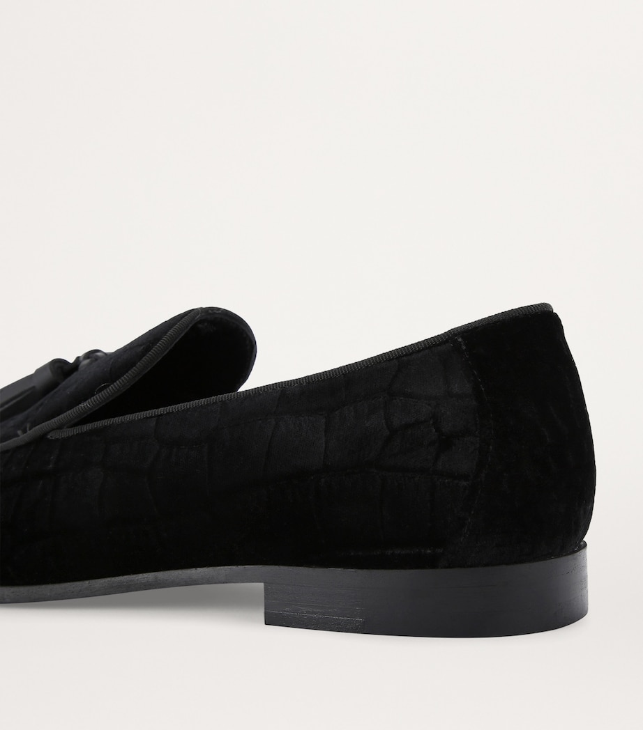Velvet Henry Loafters BLACK Image 2