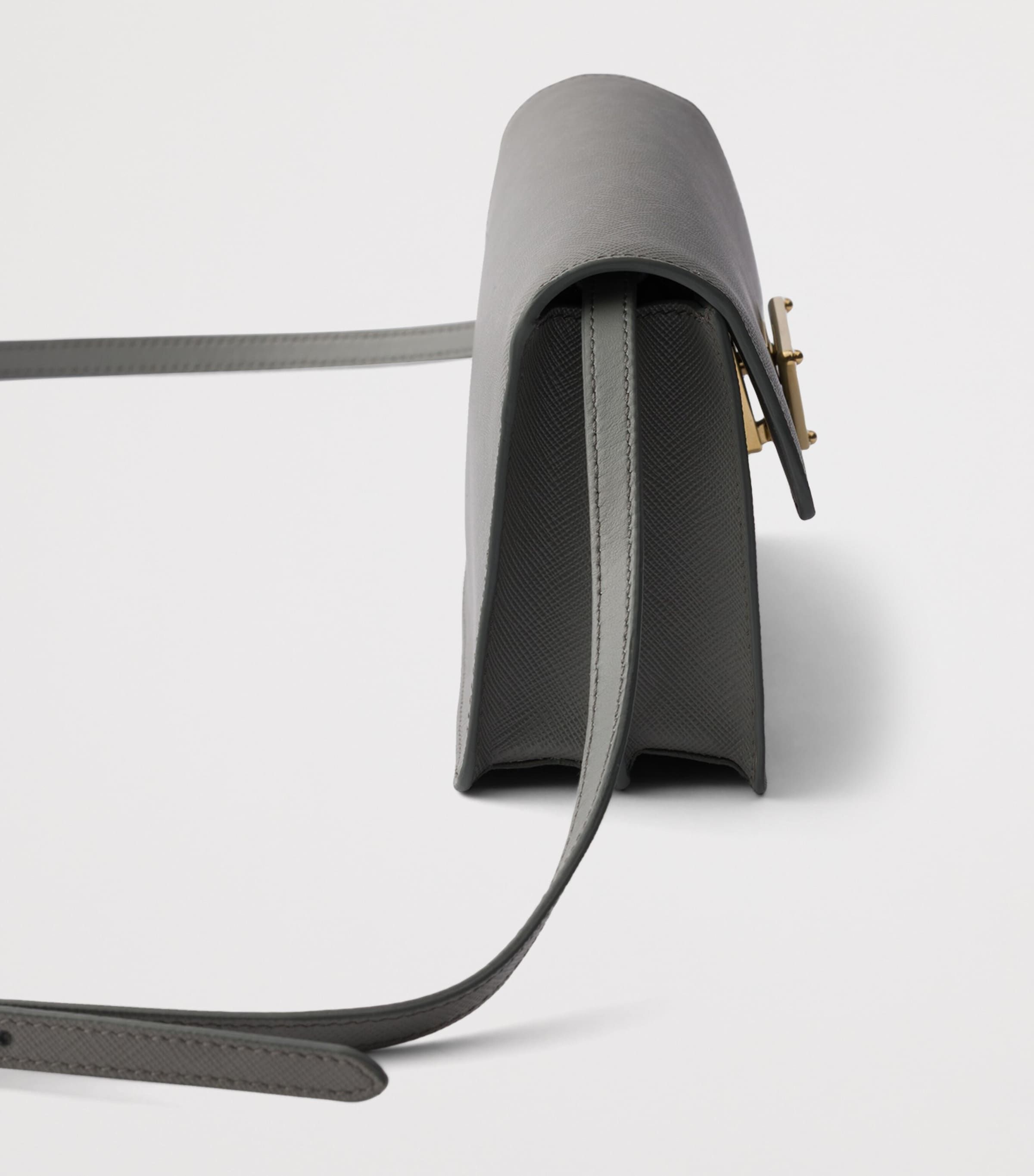 Mini Saffiano Leather Cross-Body Bag F0480 Image 5