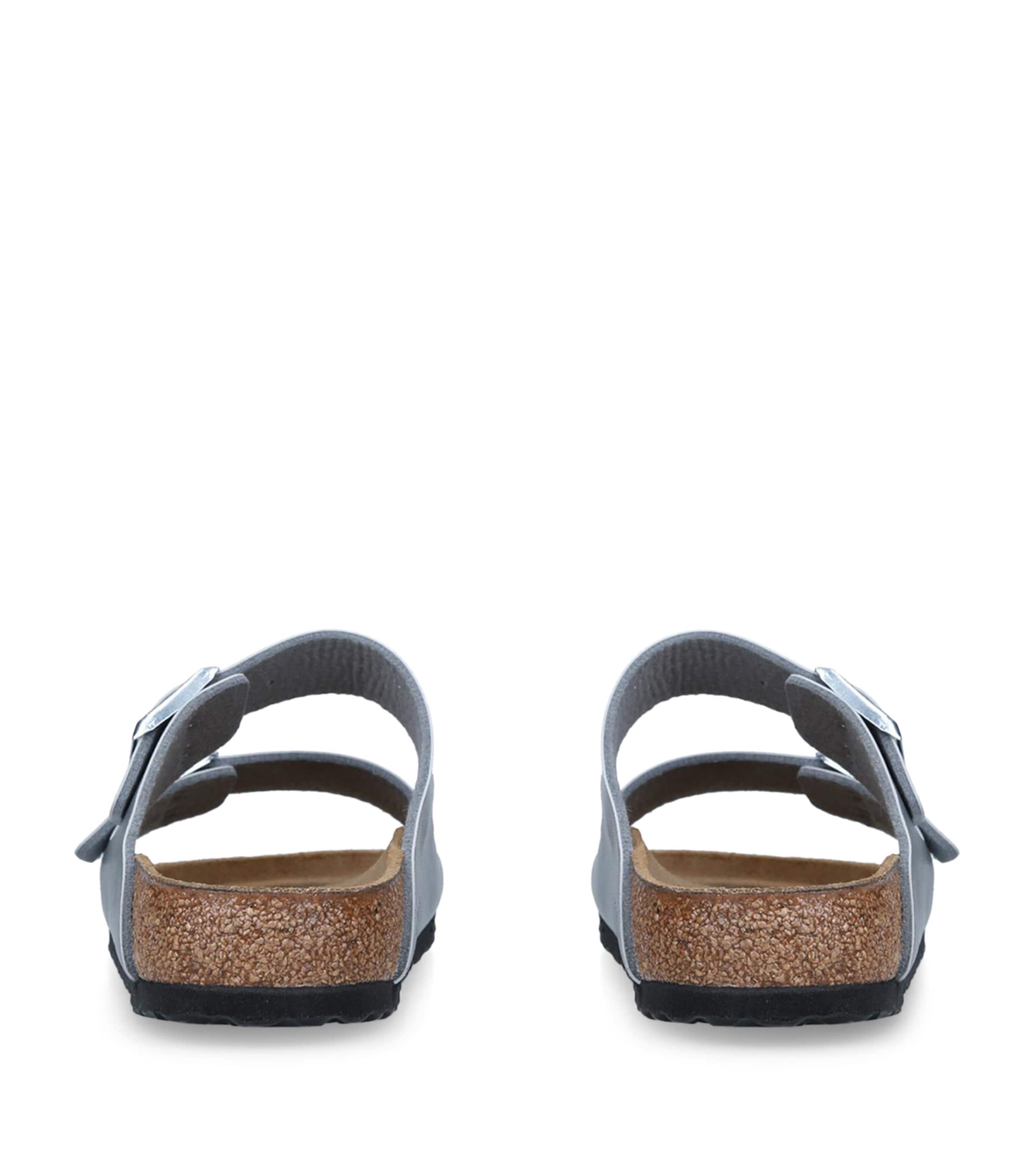 Birkenstock Arizona Birko-Flor Sandals Silver Image 2