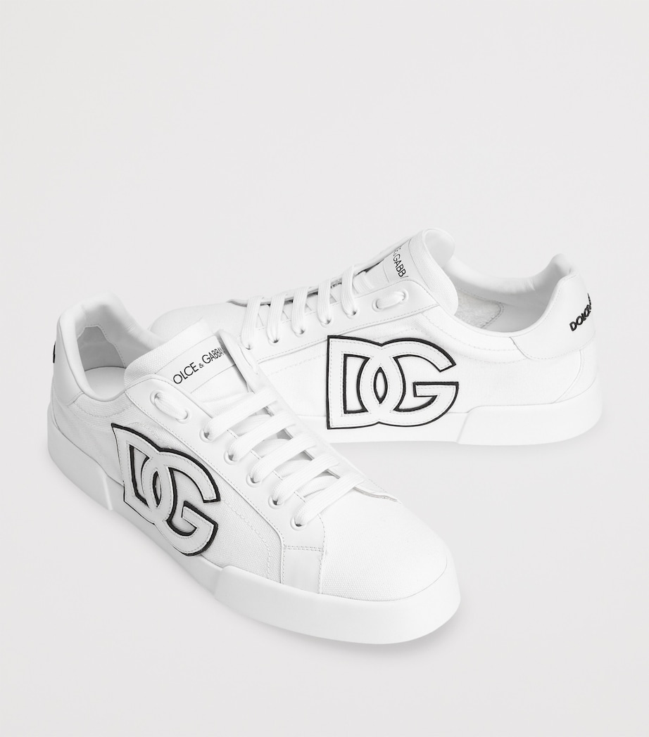 Portofino Low-Top Sneakers 8T907-WHITE/BLACK Image 4