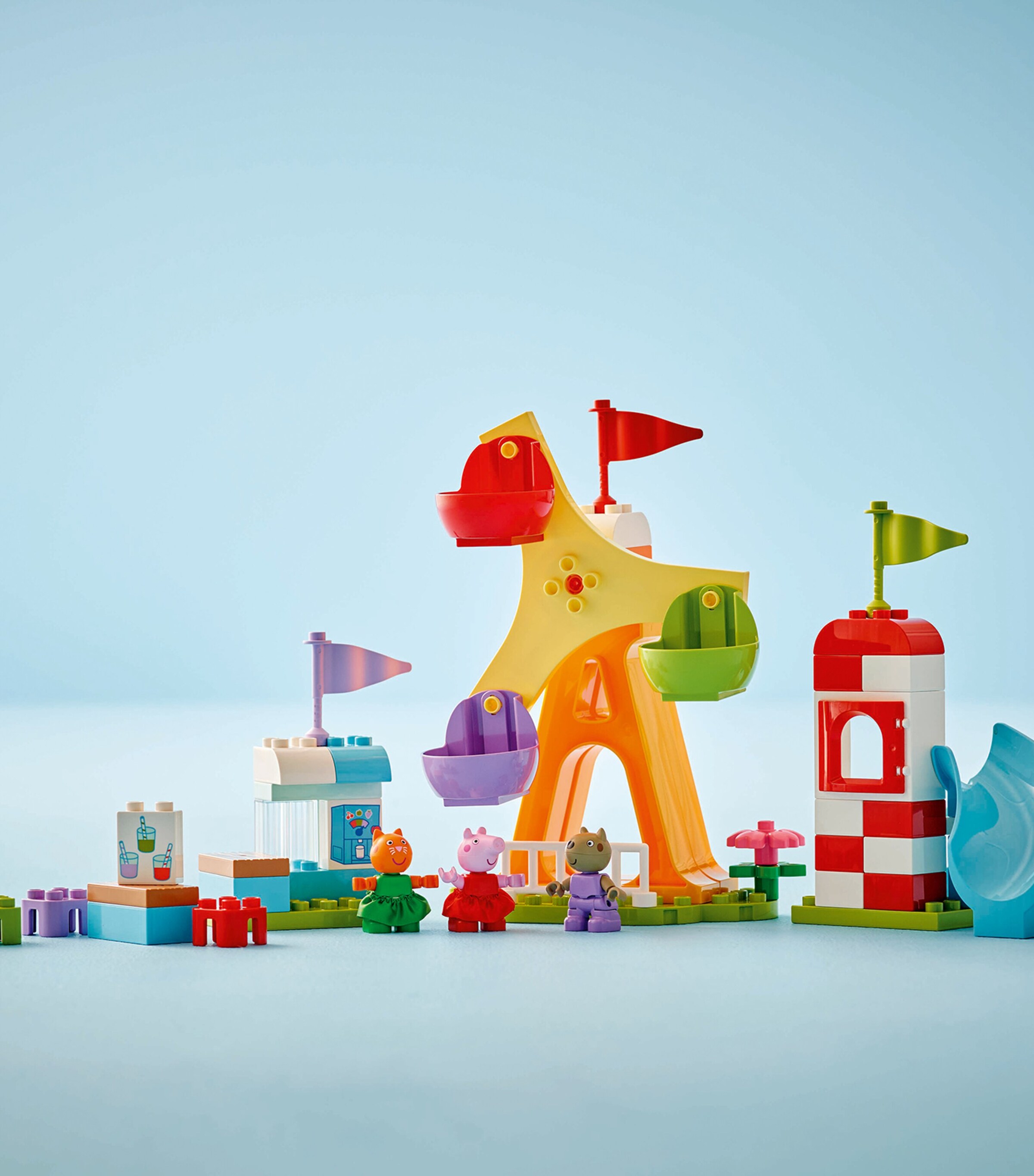Lego DUPLO Peppa Pig Funfair Set | Toys | Baby & Toddler Toys | Designers | Lego Lego DUPLO Peppa Pig Funfair Set | Toys | Baby & Toddler Toys | Designers | Lego